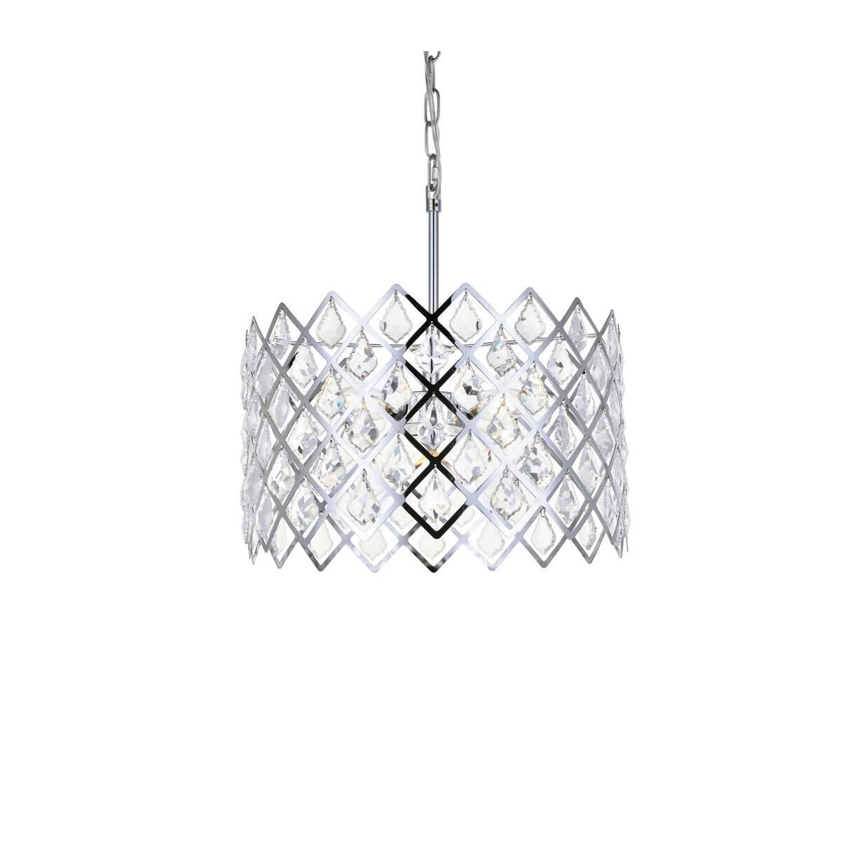 Lyla 16 Inch Large Pendant by Elegant Lighting