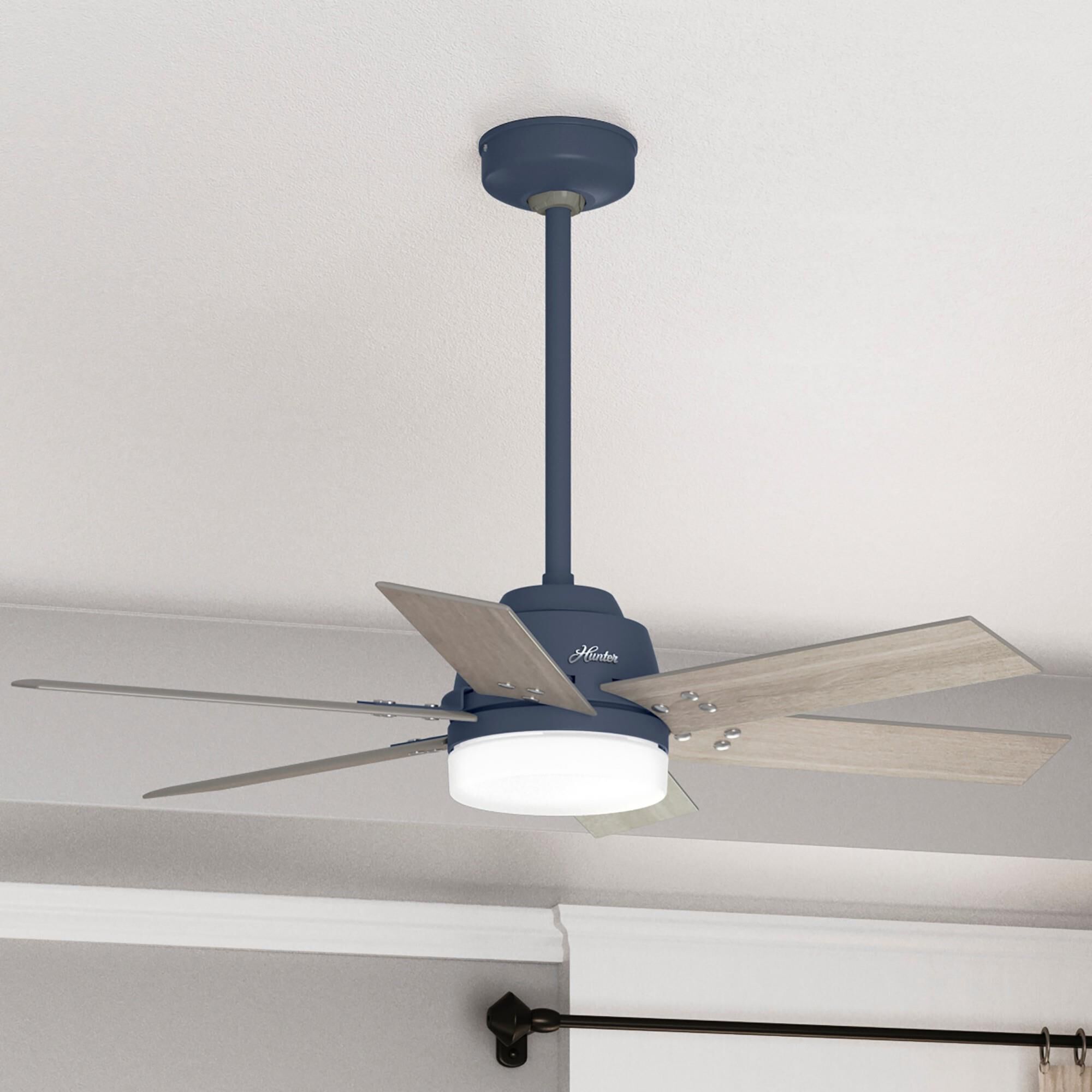 Pacer 44 Inch Ceiling Fan with Light Kit by Hunter Fan