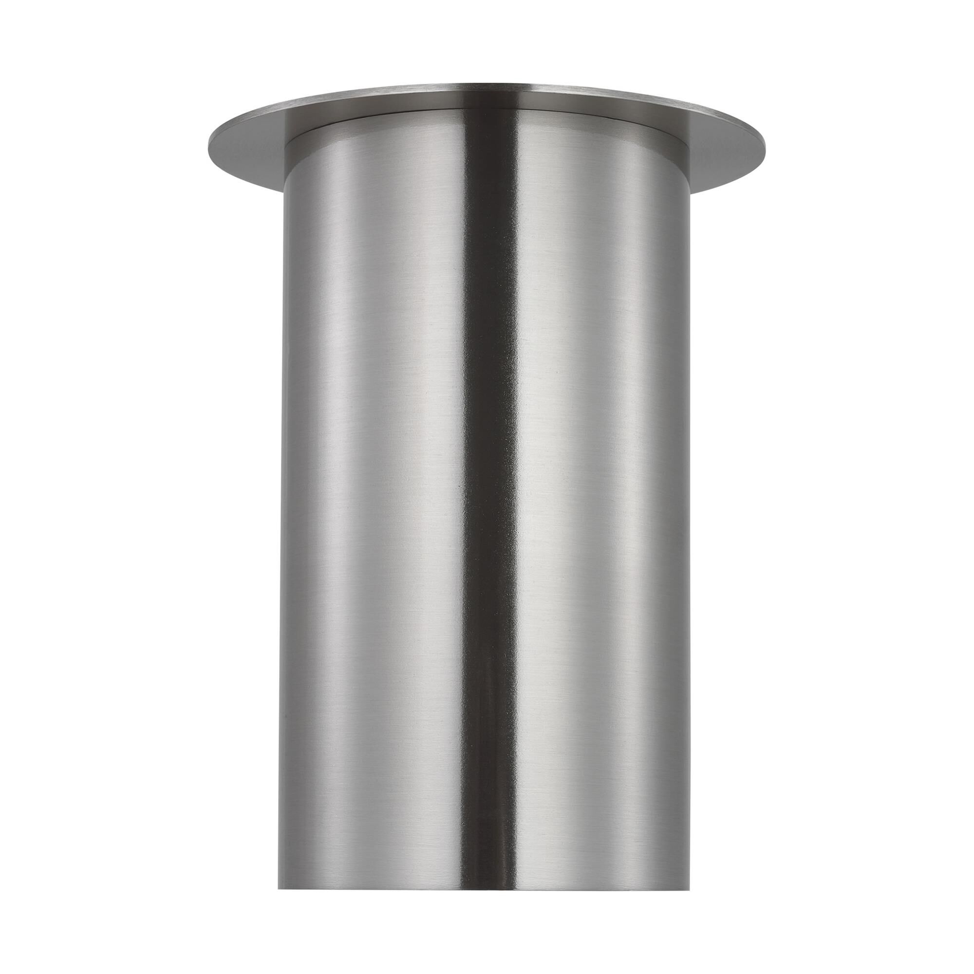 Shown in Brushed Steel finish