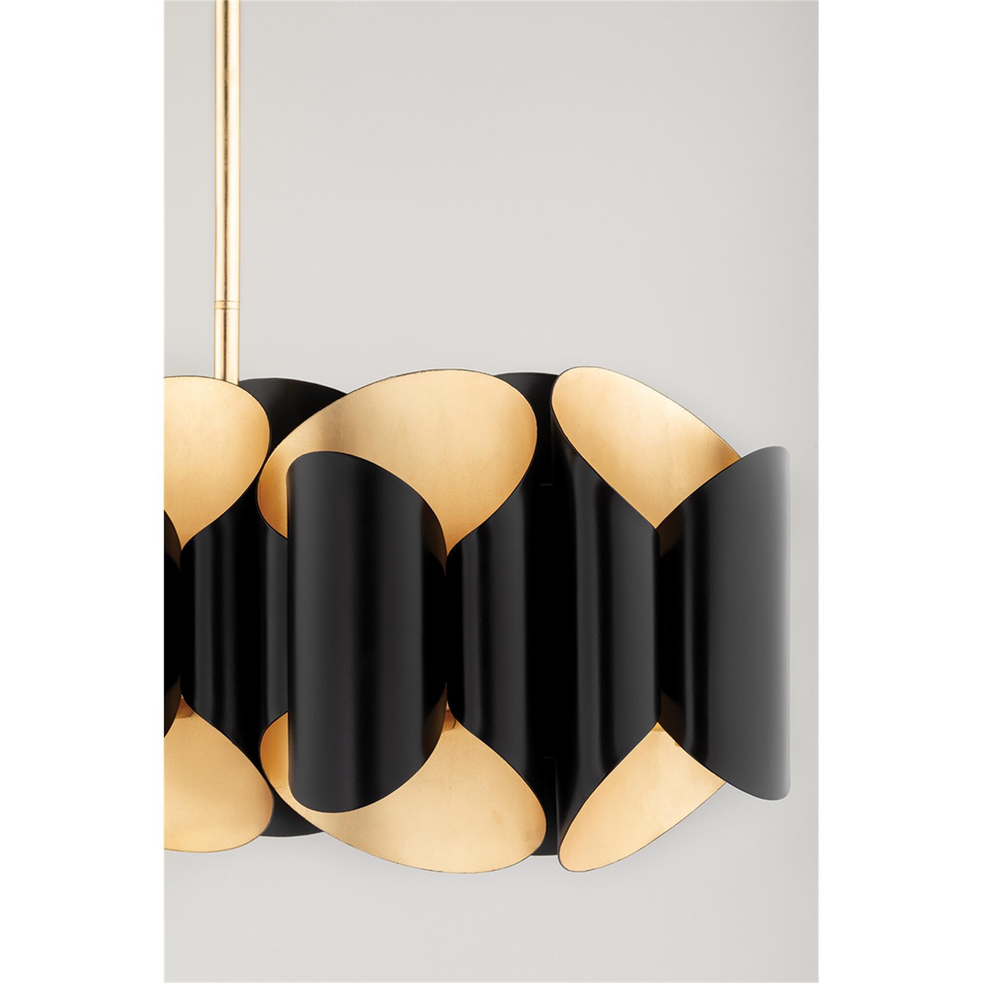 Banks Small Linear Chandelier,