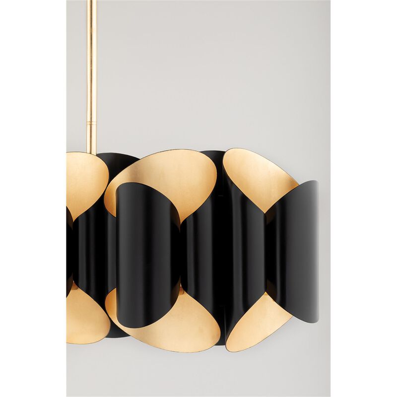 Banks Small Linear Chandelier by Hudson Valley Lighting