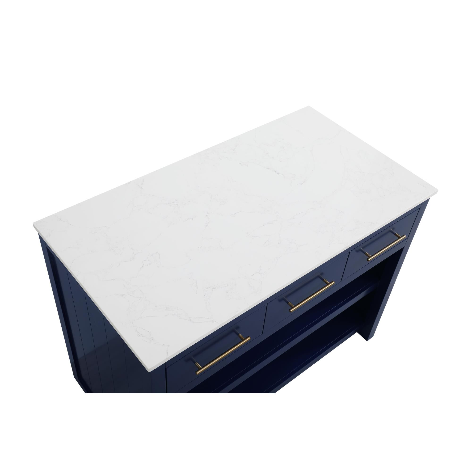 Shown in Blue finish