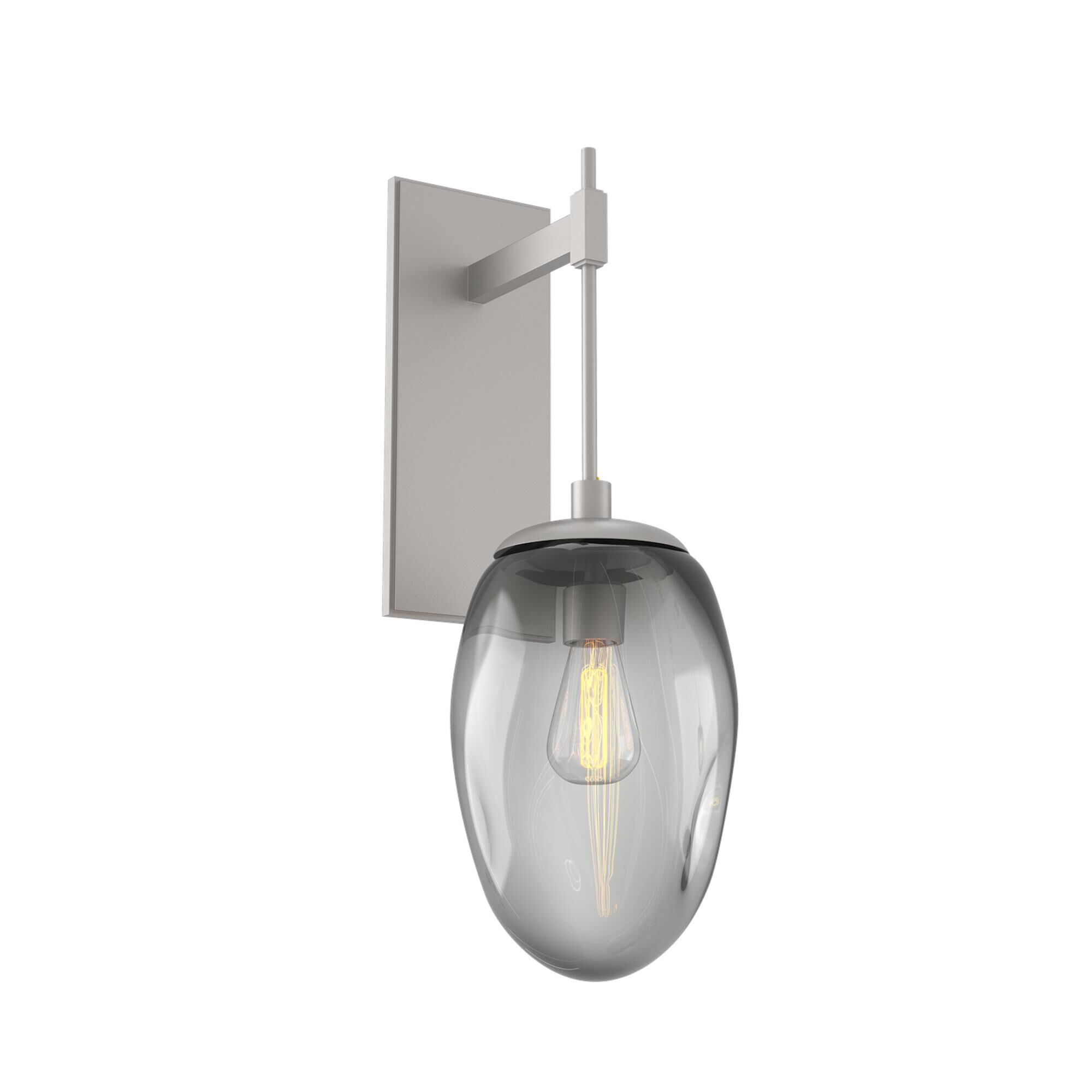 Shown in Metallic Beige Silver finish and Blown Smoke glass