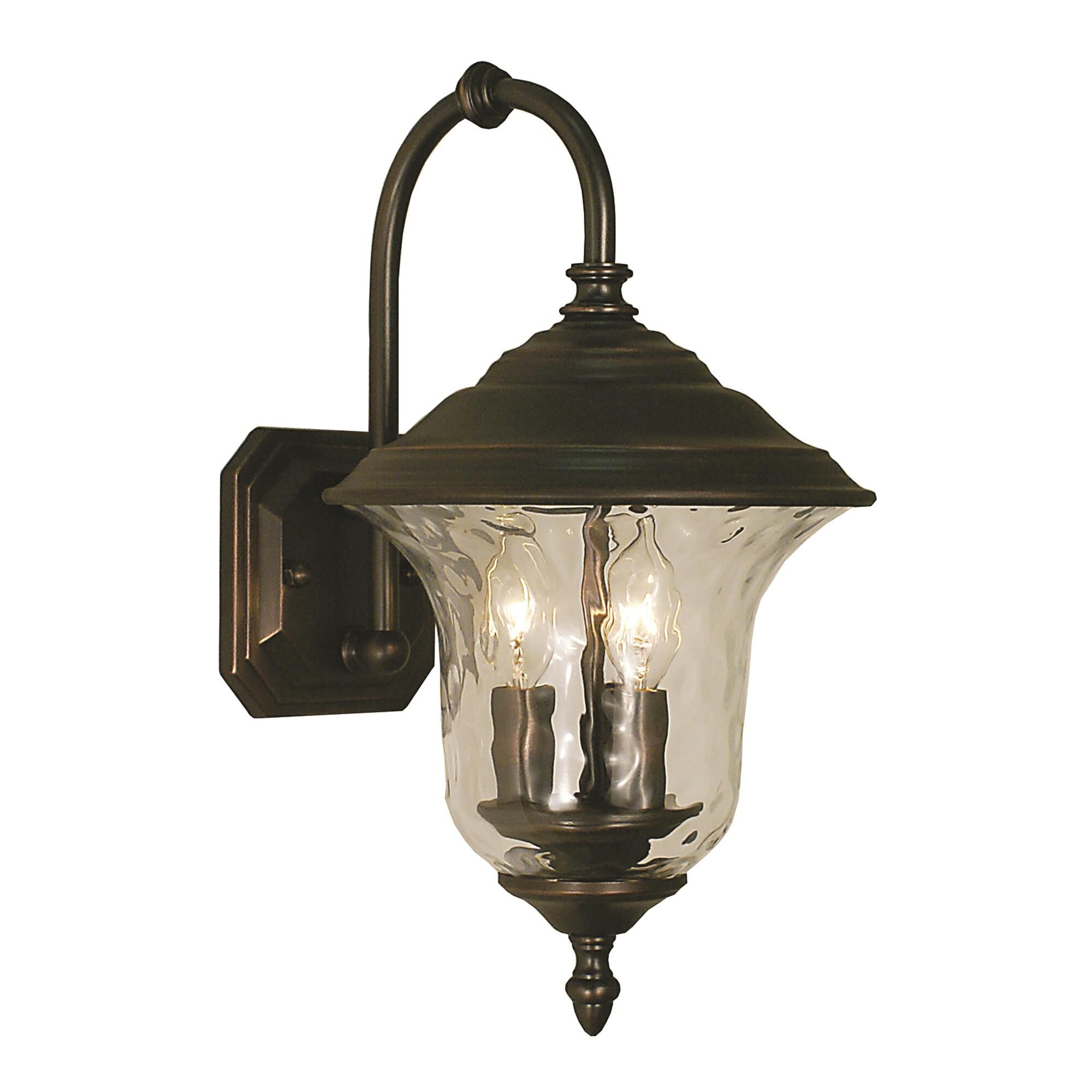 Hartford 15 Inch Tall 3 Light Outdoor Wall Light by Framburg
