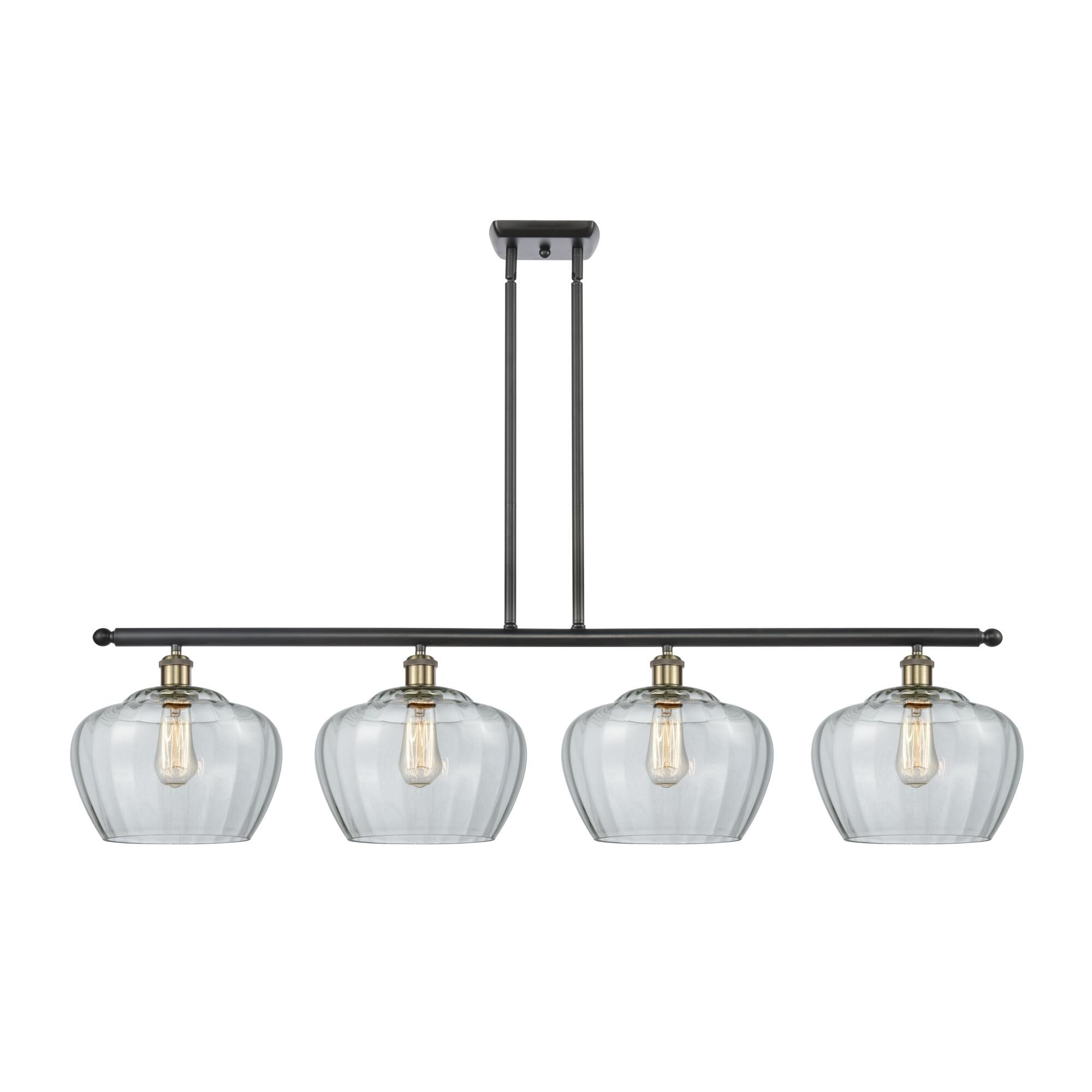 Bruno Marashlian Large Fenton 48 Inch 4 Light LED Linear Suspension Light by Innovations Lighting
