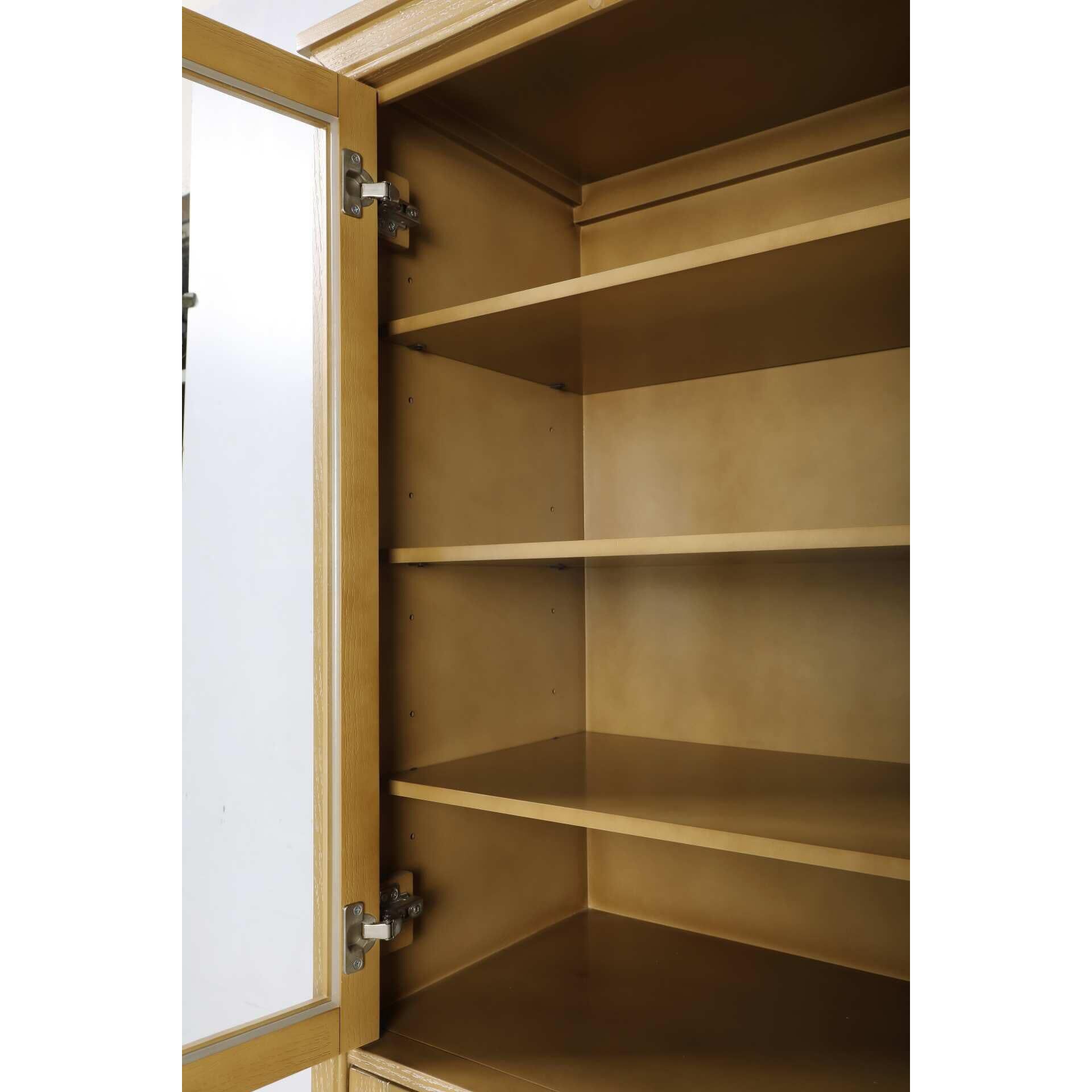 Shown in Linen Oak finish