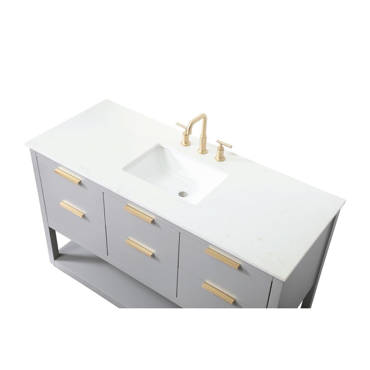 Larkin 54 Inch Bath Vanity by Elegant Decor