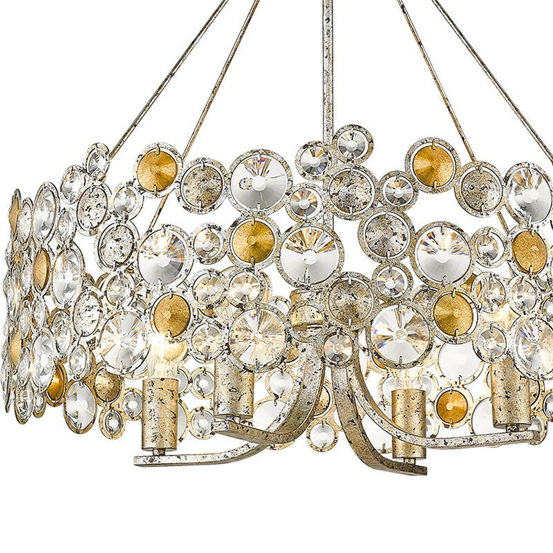 Vitozzi 27 Inch 4 Light Chandelier by Trend Lighting