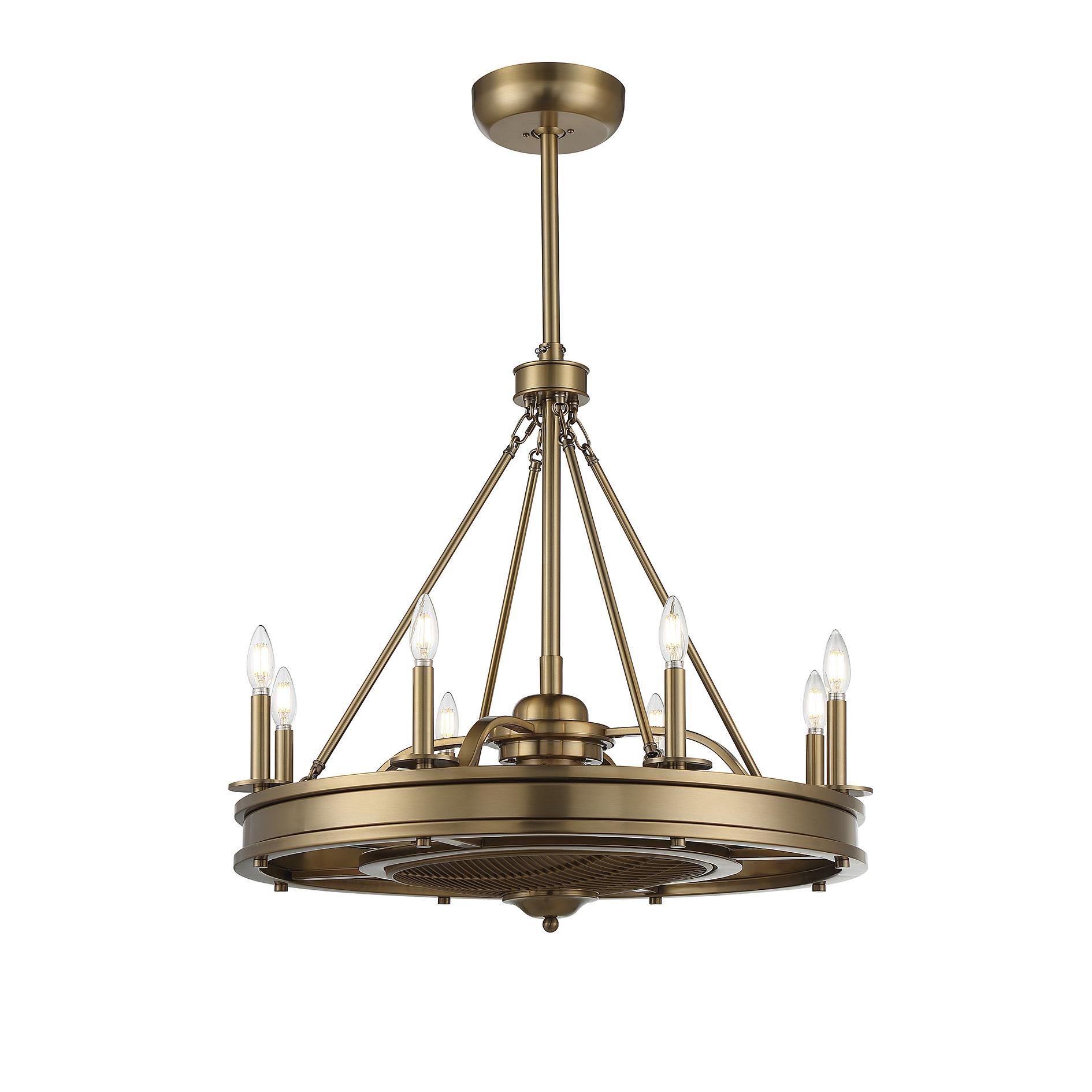 Lyon 30 Inch Chandelier Ceiling Fan by Savoy House
