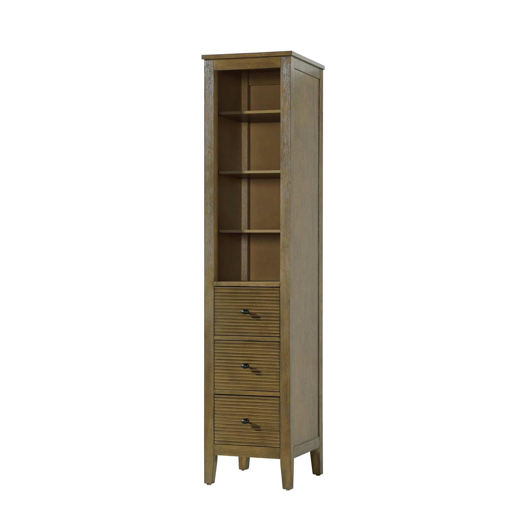 Shown in Hazel Oak finish