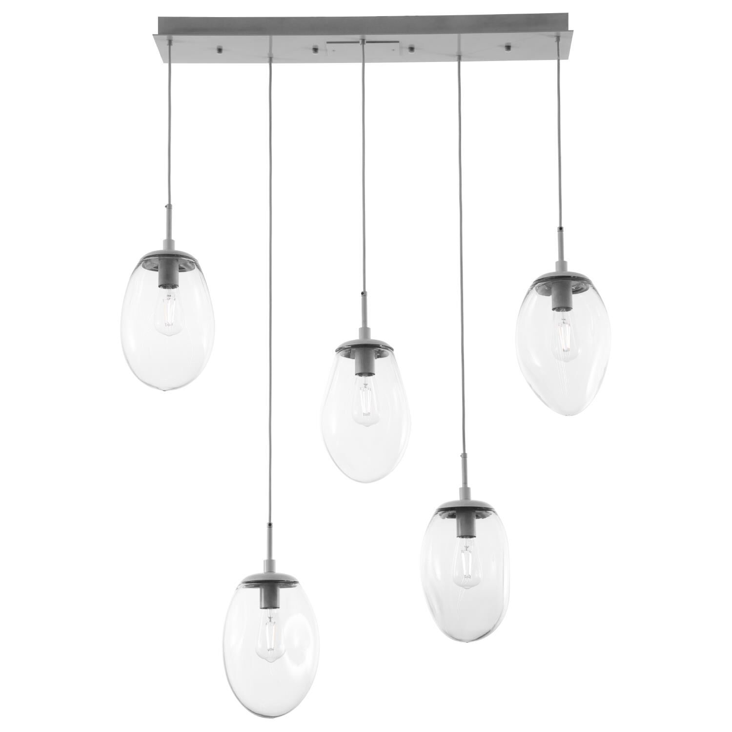 Levi Wilson Nebula 39 Inch 5 Light Linear Suspension Light by Hammerton Studio