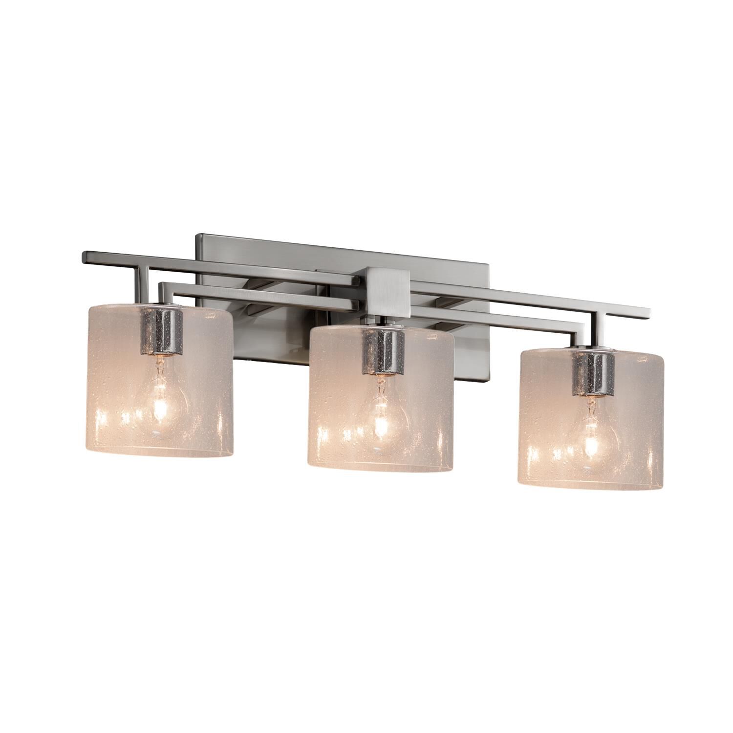 Fusion 26 Inch 3 Light Bath Vanity Light by Justice Design Group