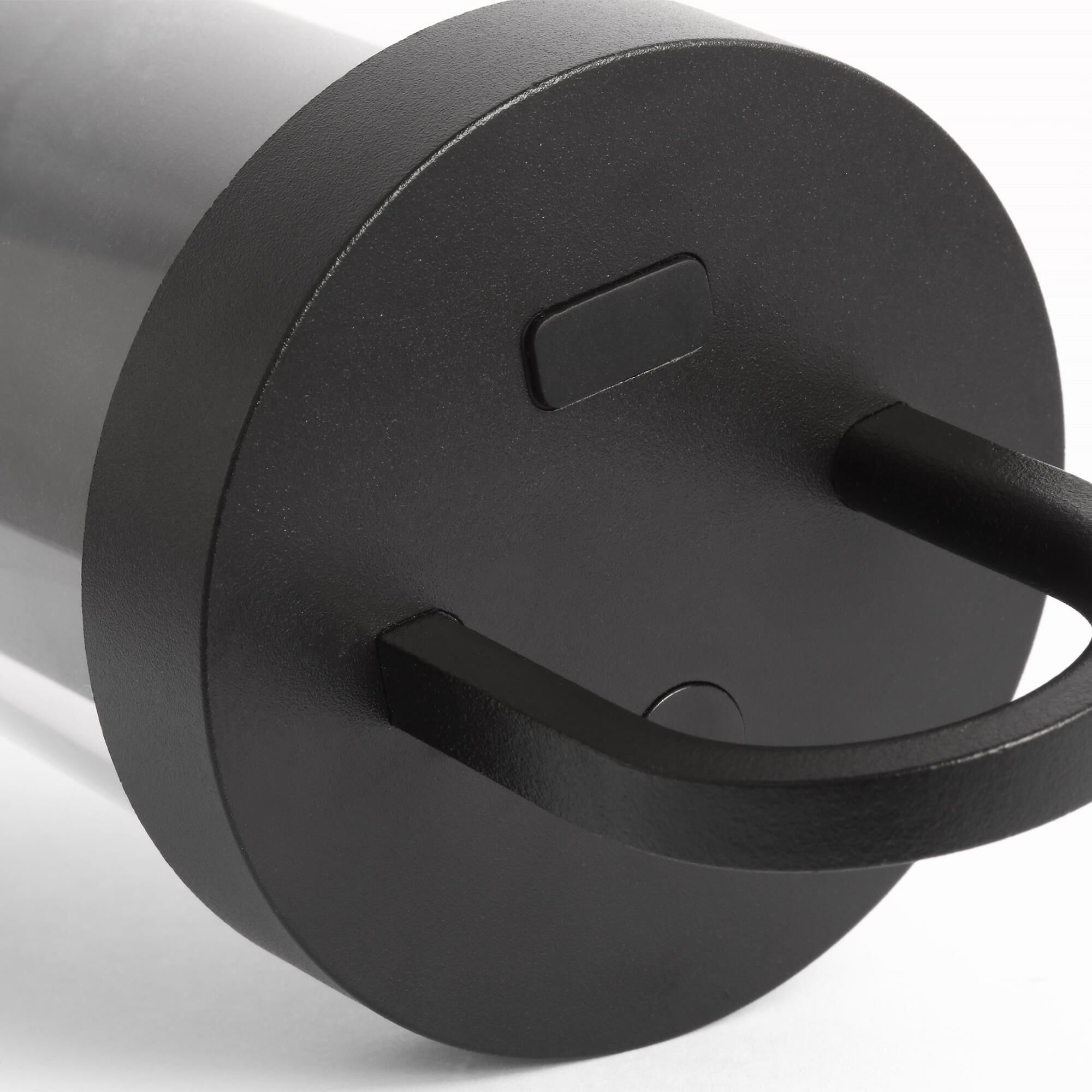 Shown in Black finish and Clear glass