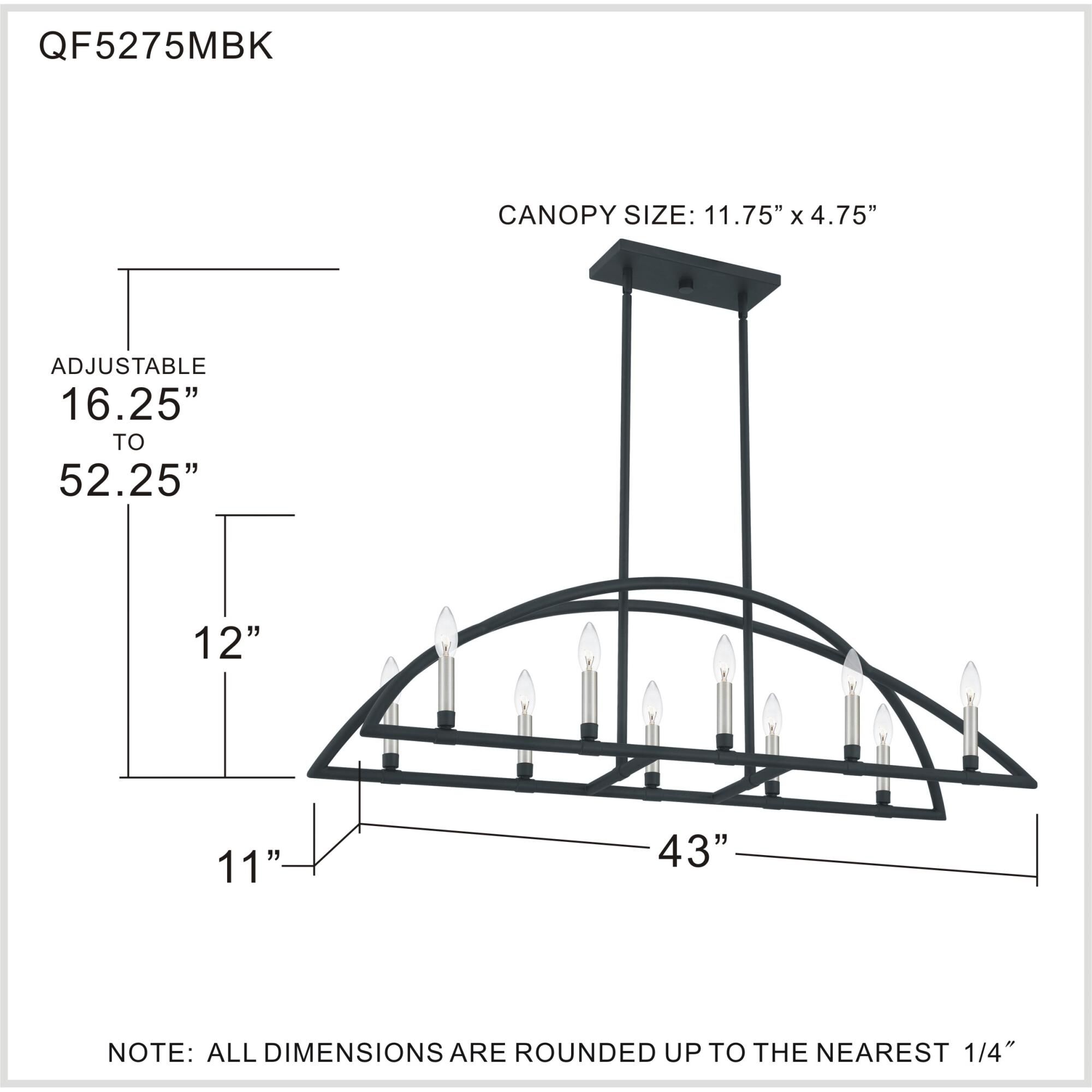 Shown in Matte Black finish