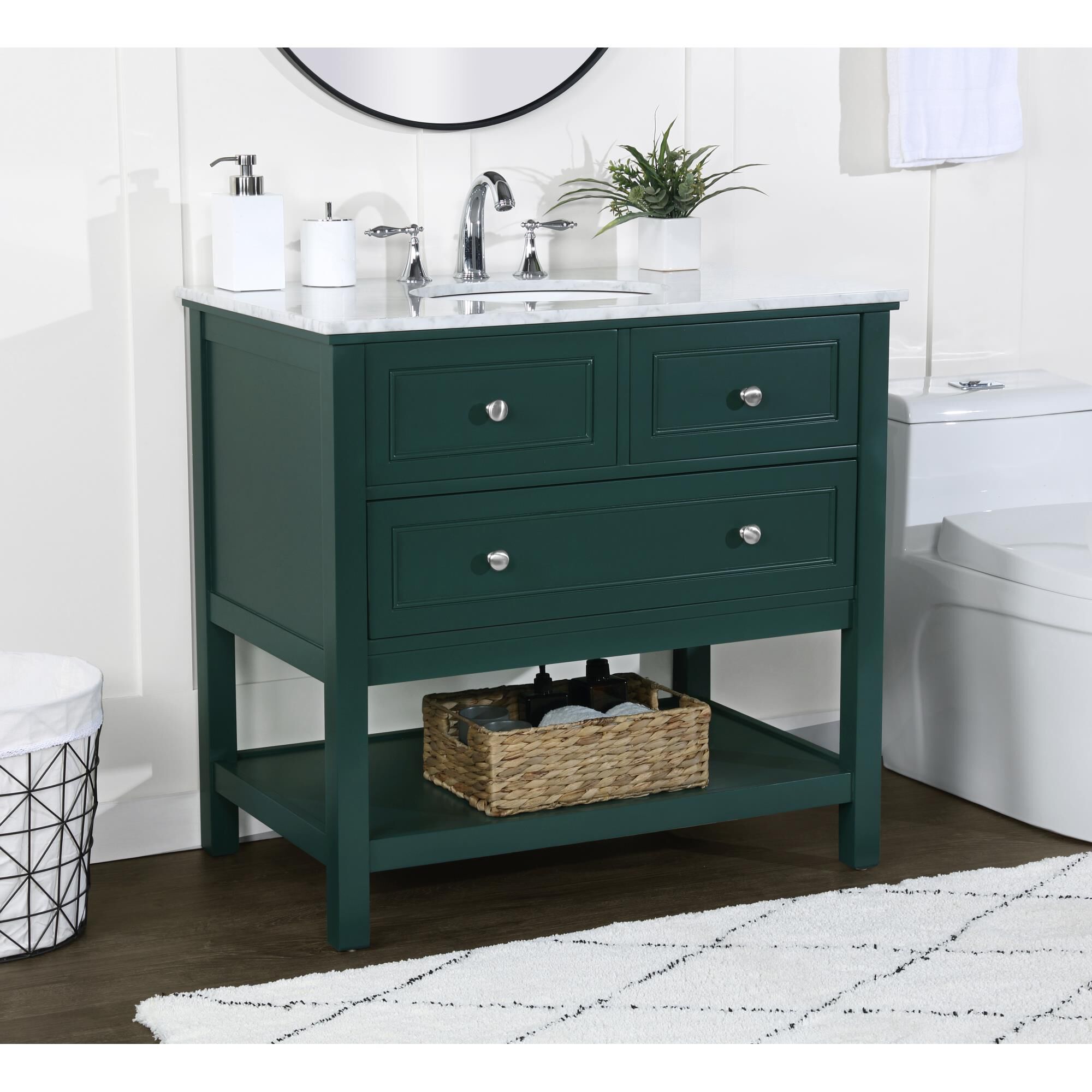 Metropolis Bath Vanity by Elegant Decor