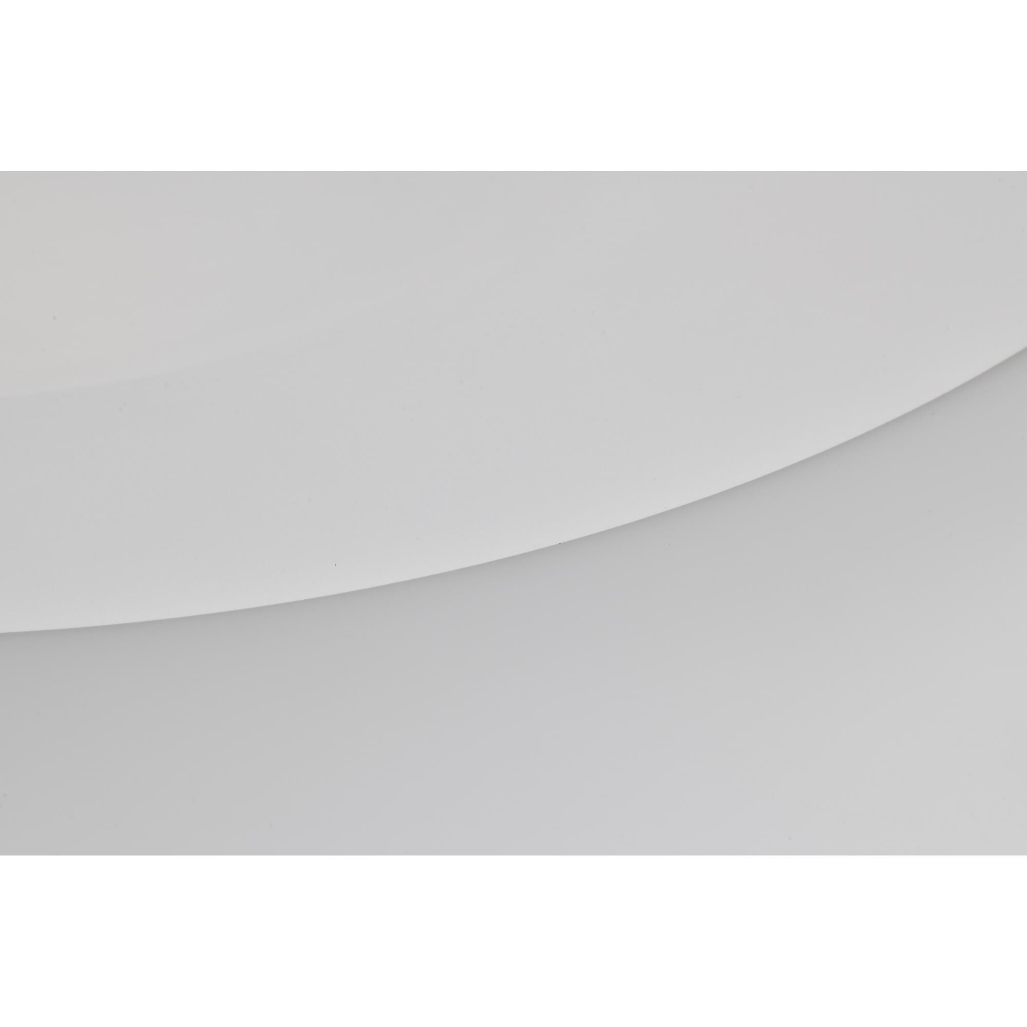 Shown in White finish