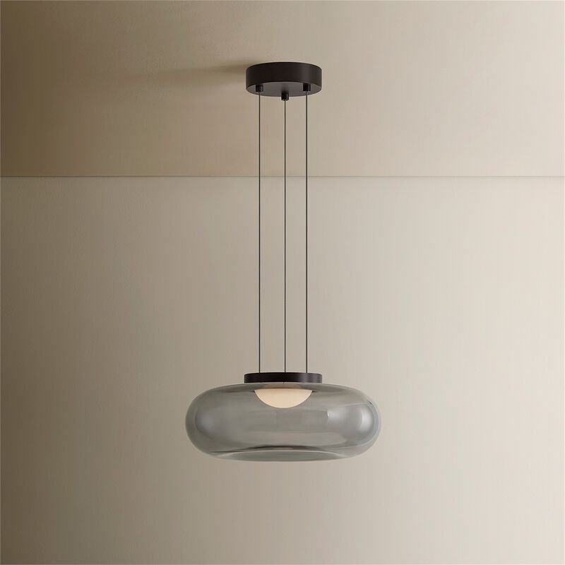 Opalesce Small Pendant Light by Sonneman