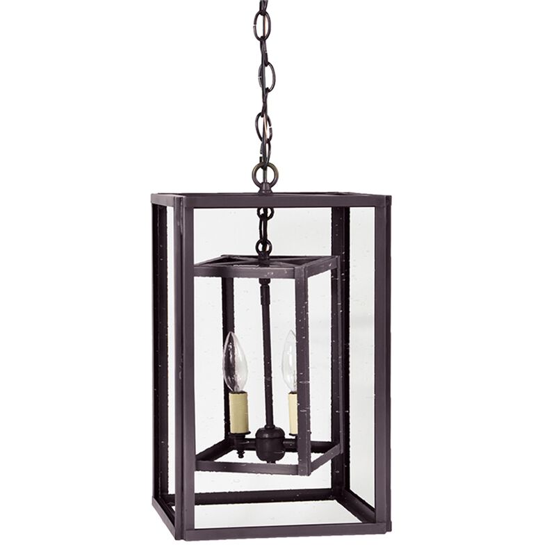 Transitional 16 Inch 2 Light Lantern Pendant by Northeast Lantern