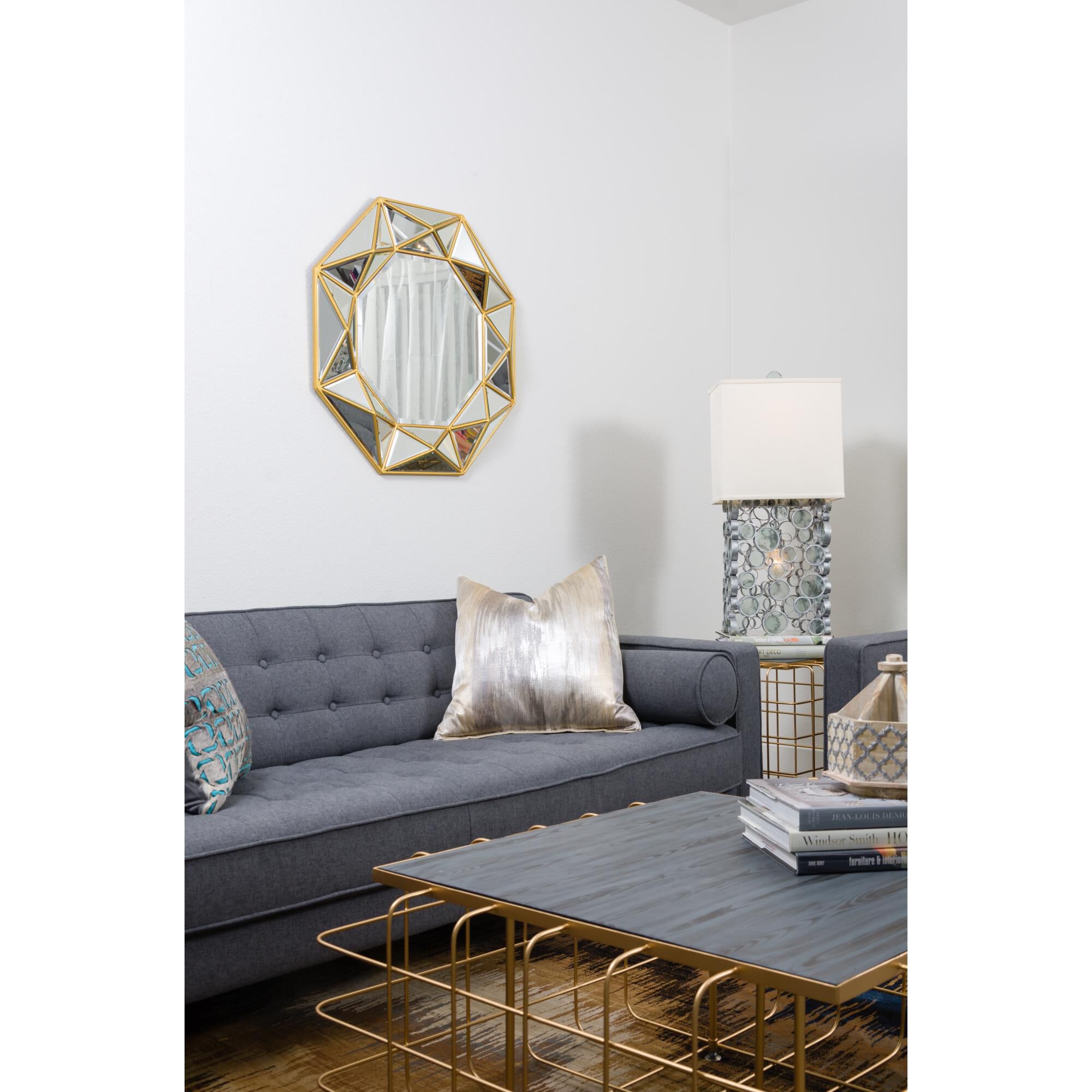 Shown in Aged Gold finish