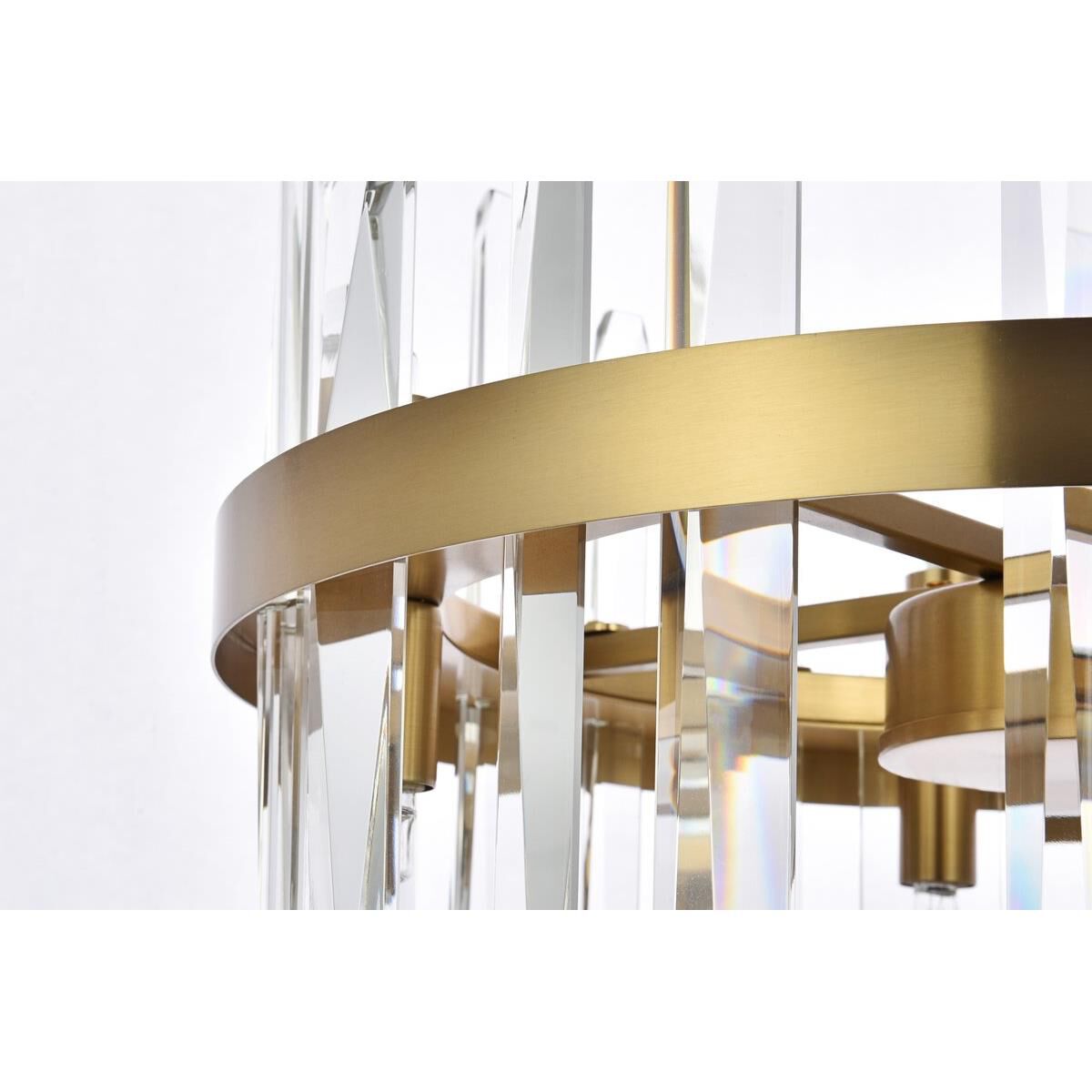Serena 16 Inch Large Pendant by Elegant Lighting