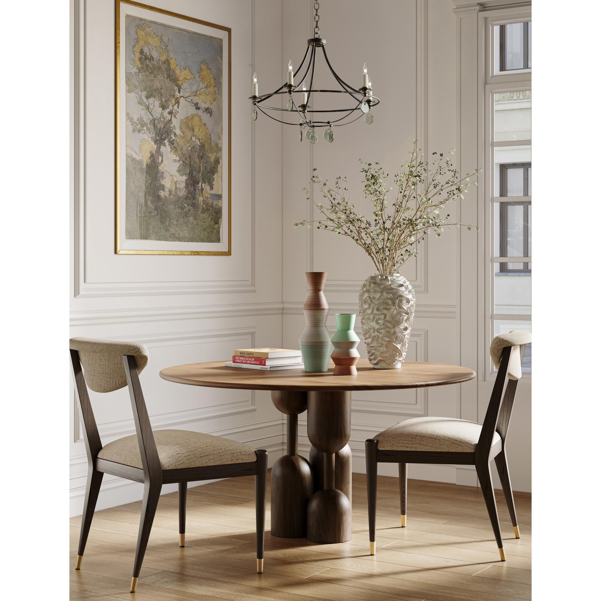 Novella 5 Light Chandelier by Currey and Company