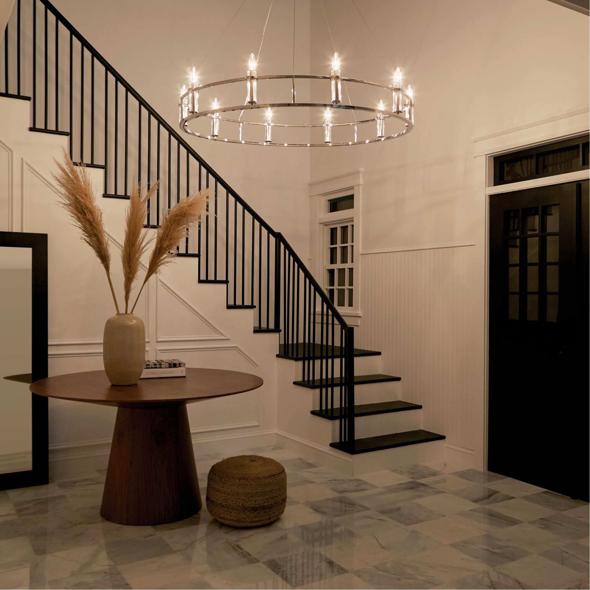 Shown in Polished Nickel finish