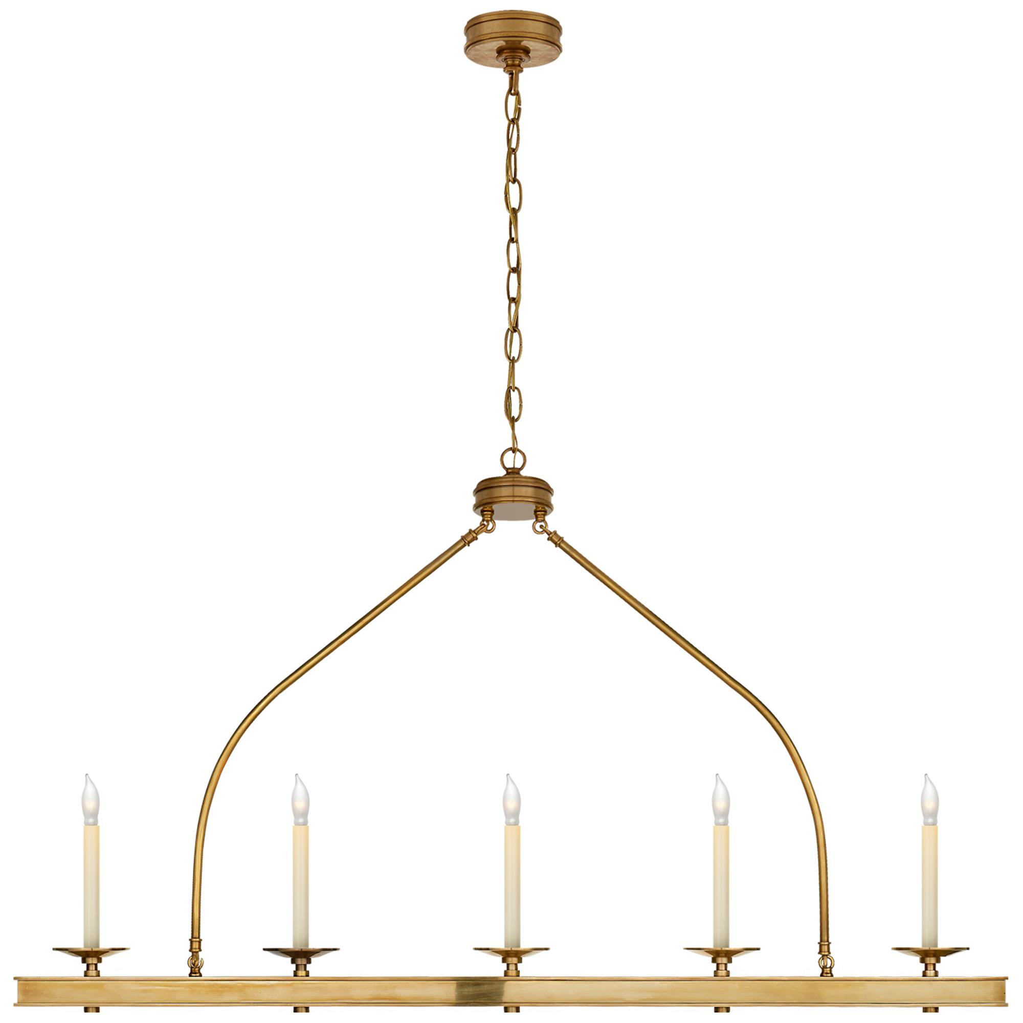 Shown in Antique-Burnished Brass finish