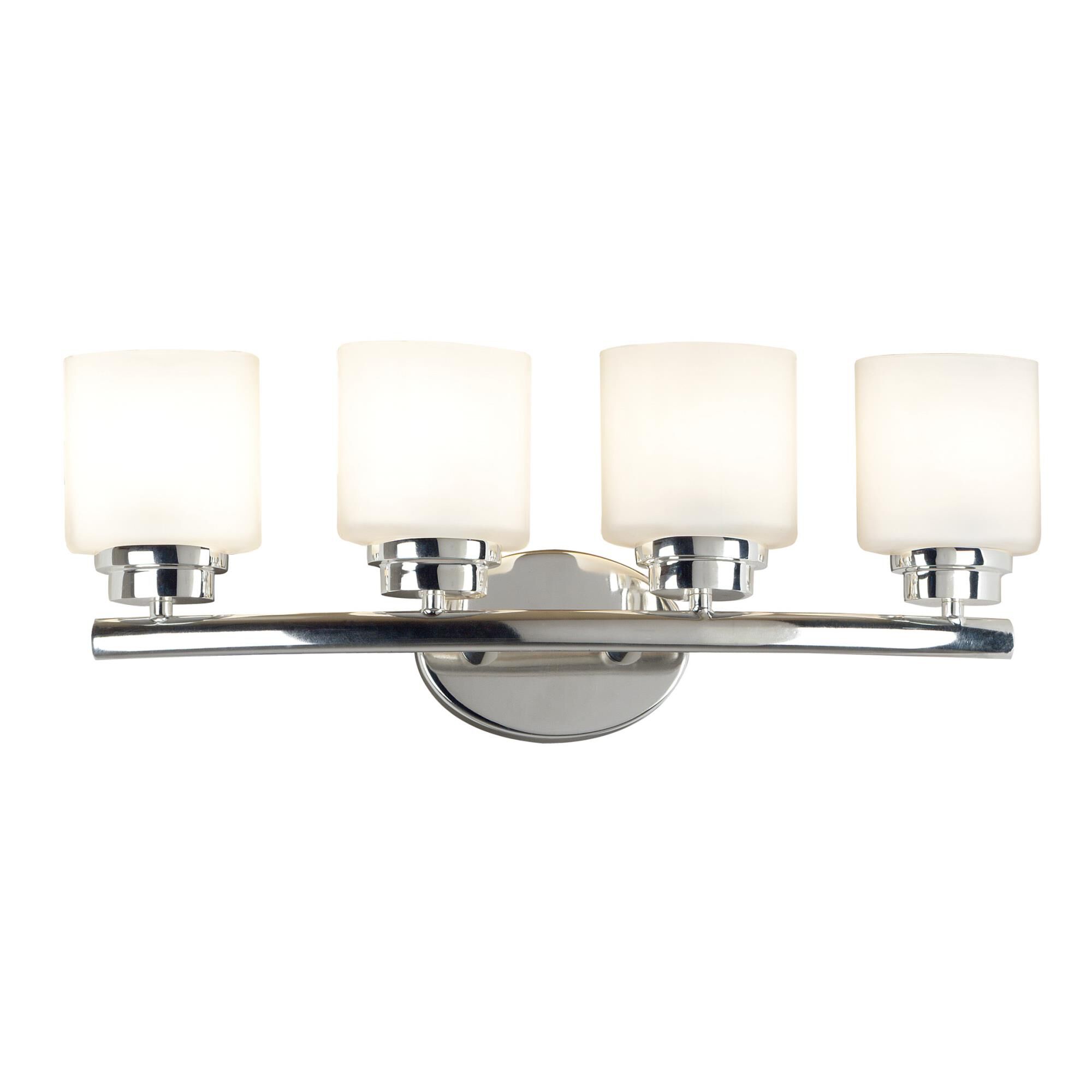 Bow 24 Inch 4 Light Bath Vanity Light by Kenroy Home