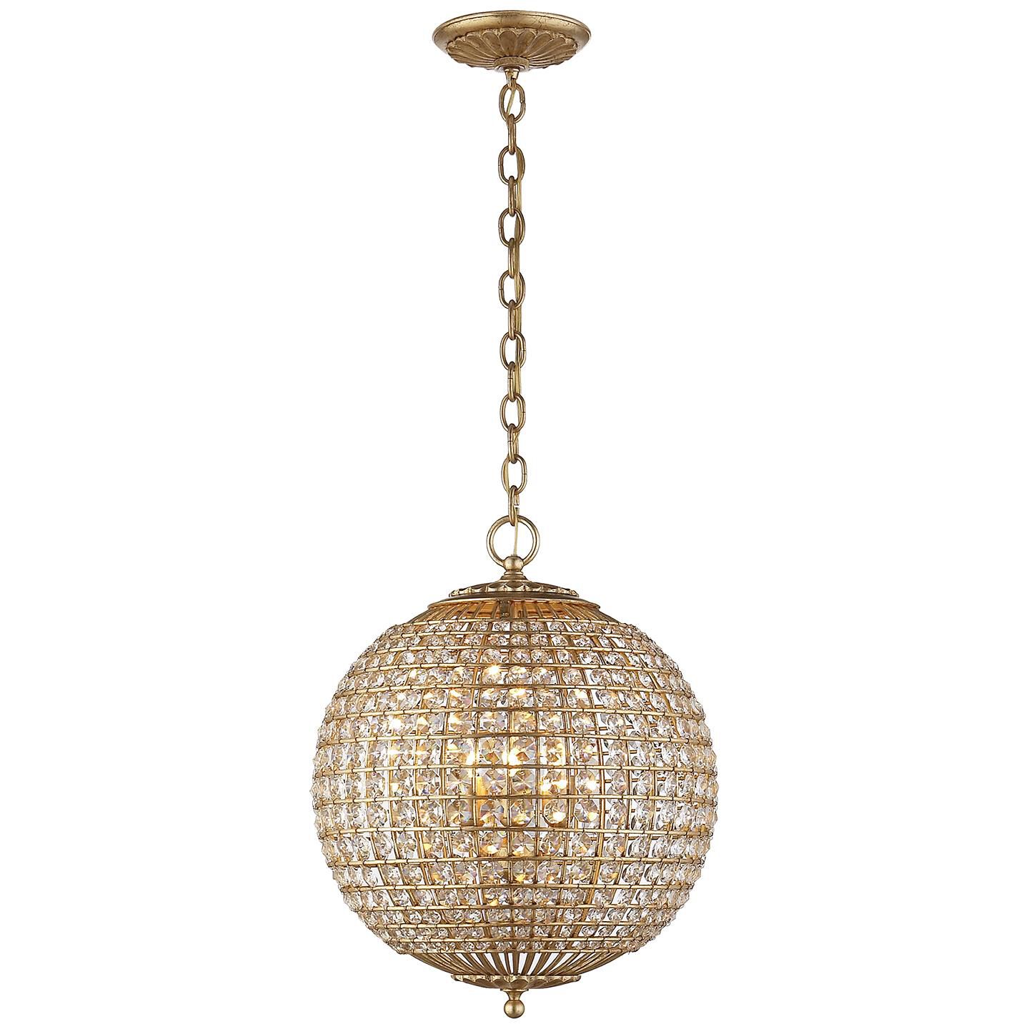 AERIN Renwick 19 Inch 4 Light Mini Chandelier by Visual Comfort Signature Collection