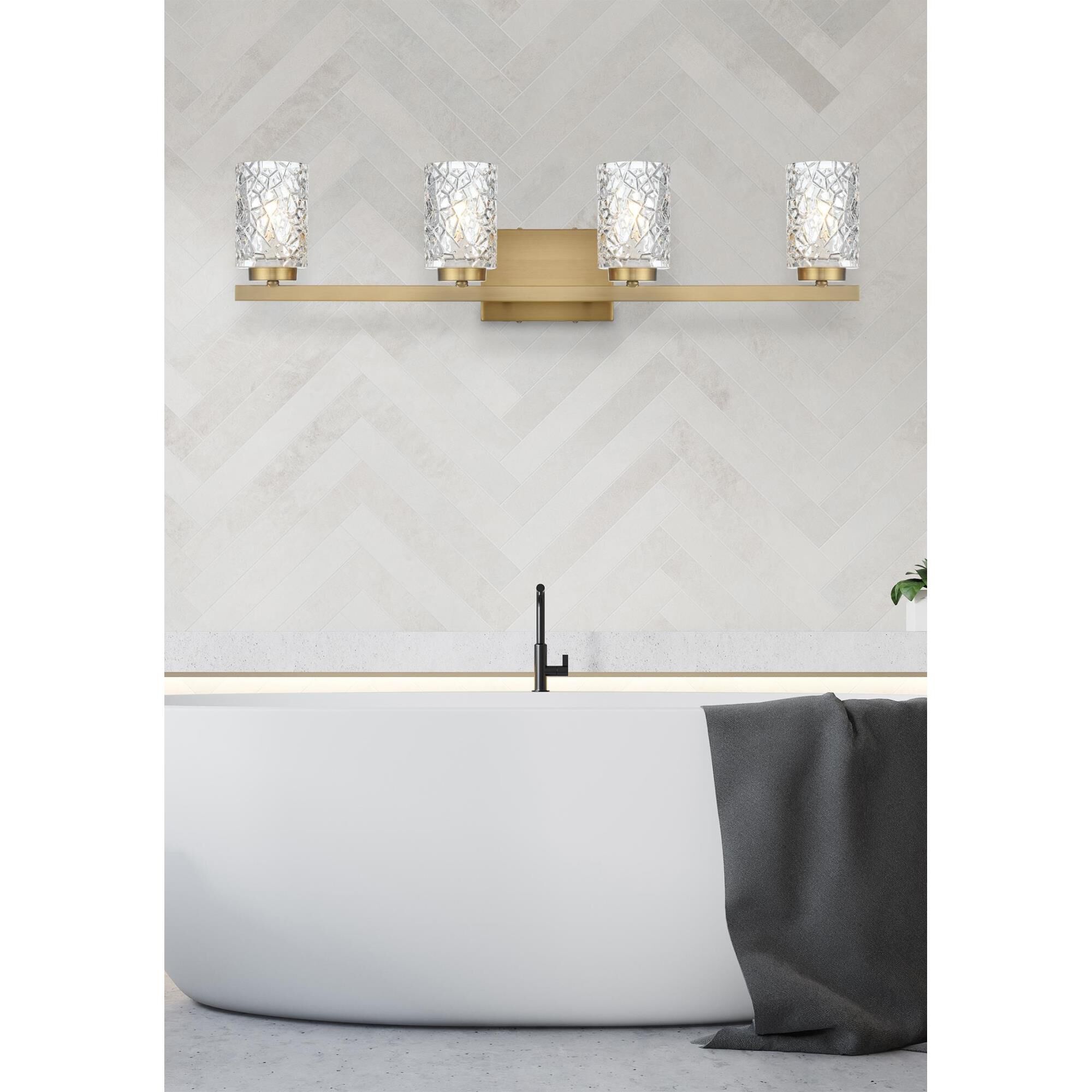 Cassie 32 Inch Bath Vanity Light by Elegant Lighting