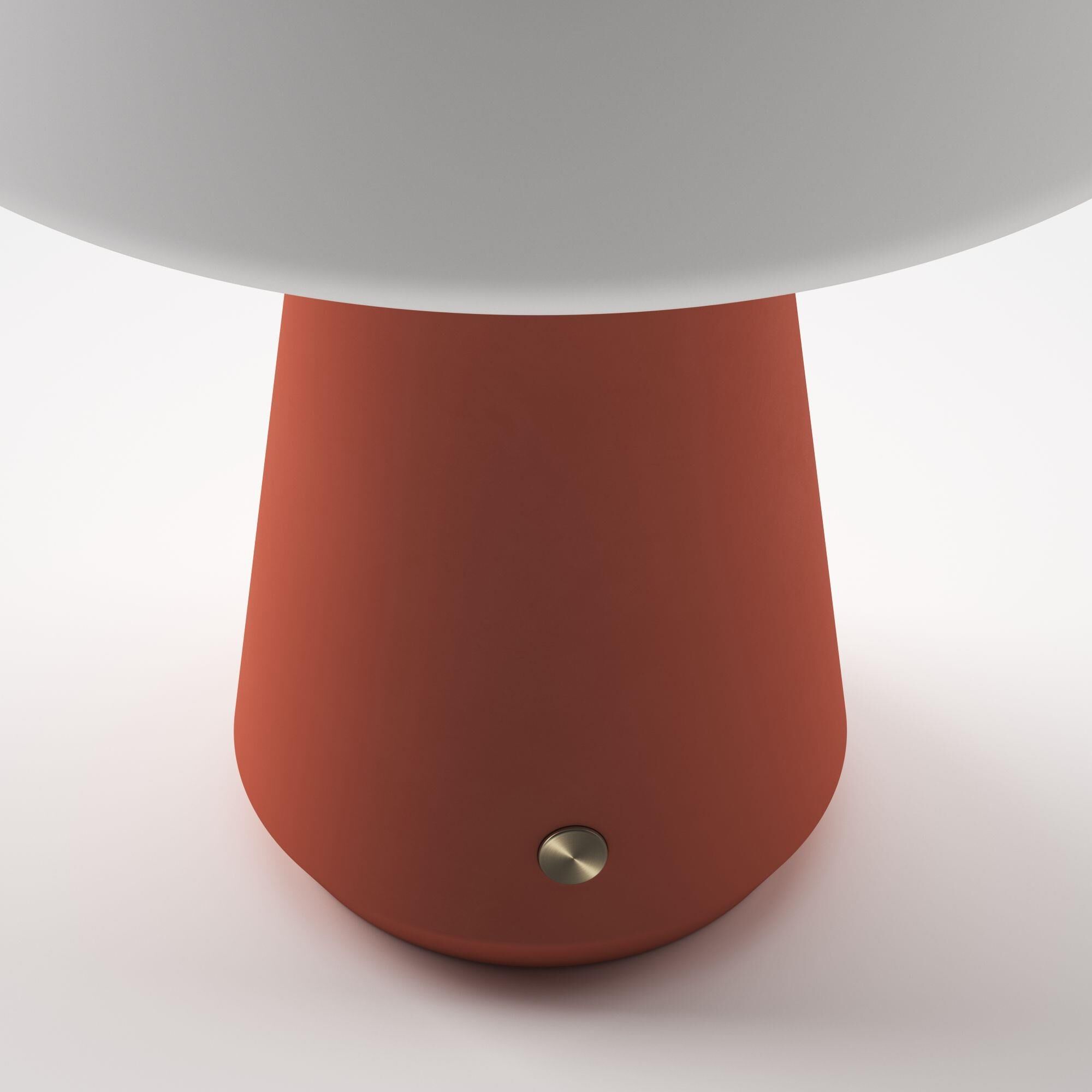 Kibun Mushroom 16 Inch Table Lamp by Bulbrite