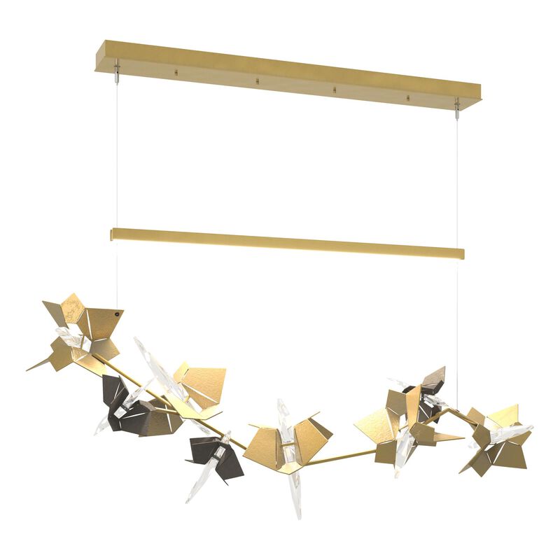 Belladonna Medium Linear Chandelier by Hubbardton Forge