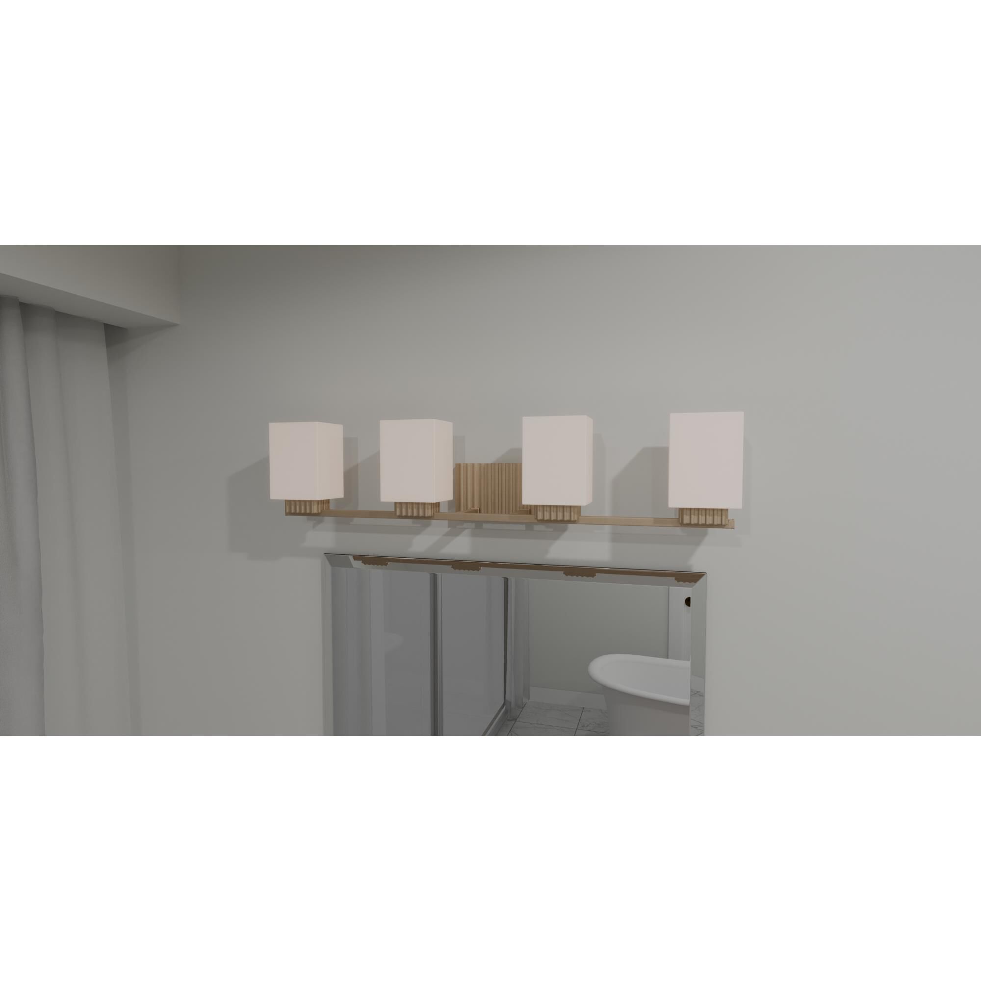 Joyner 32 Inch 4 Light Bath Vanity Light by Quoizel