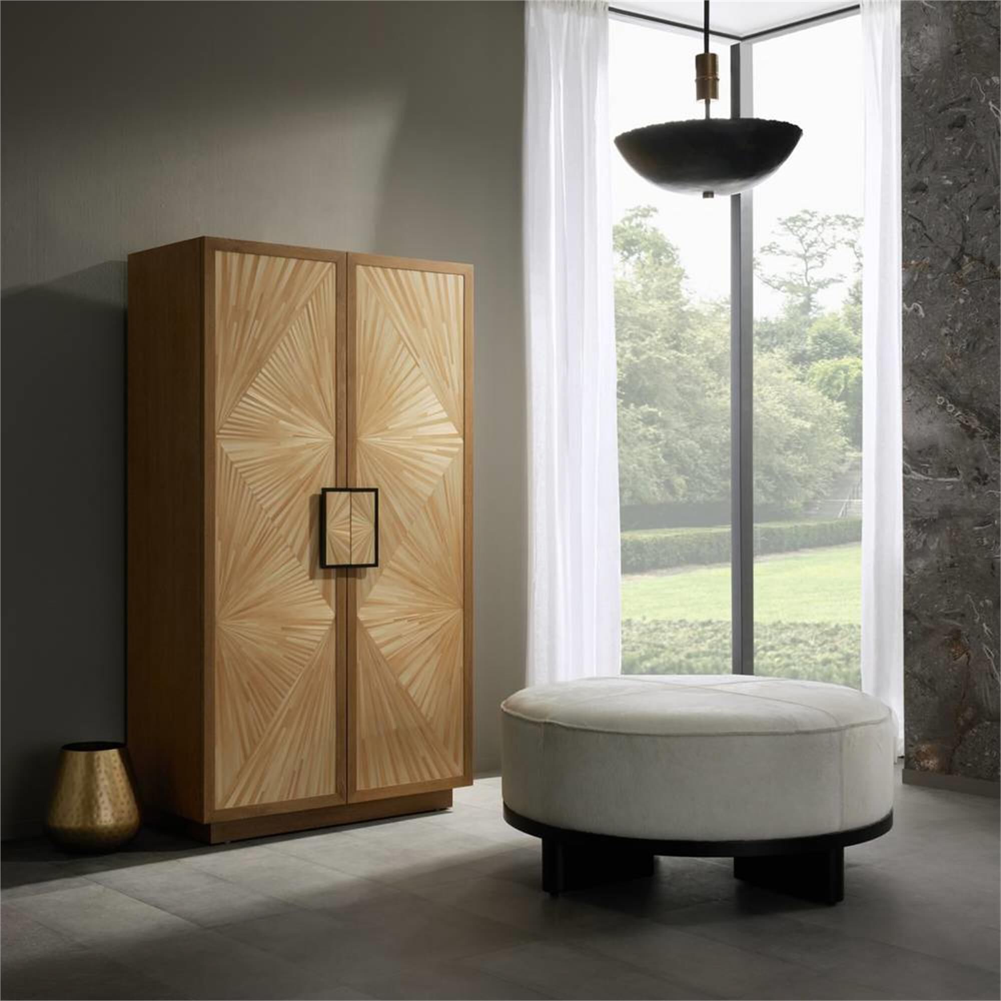 Shown in White finish