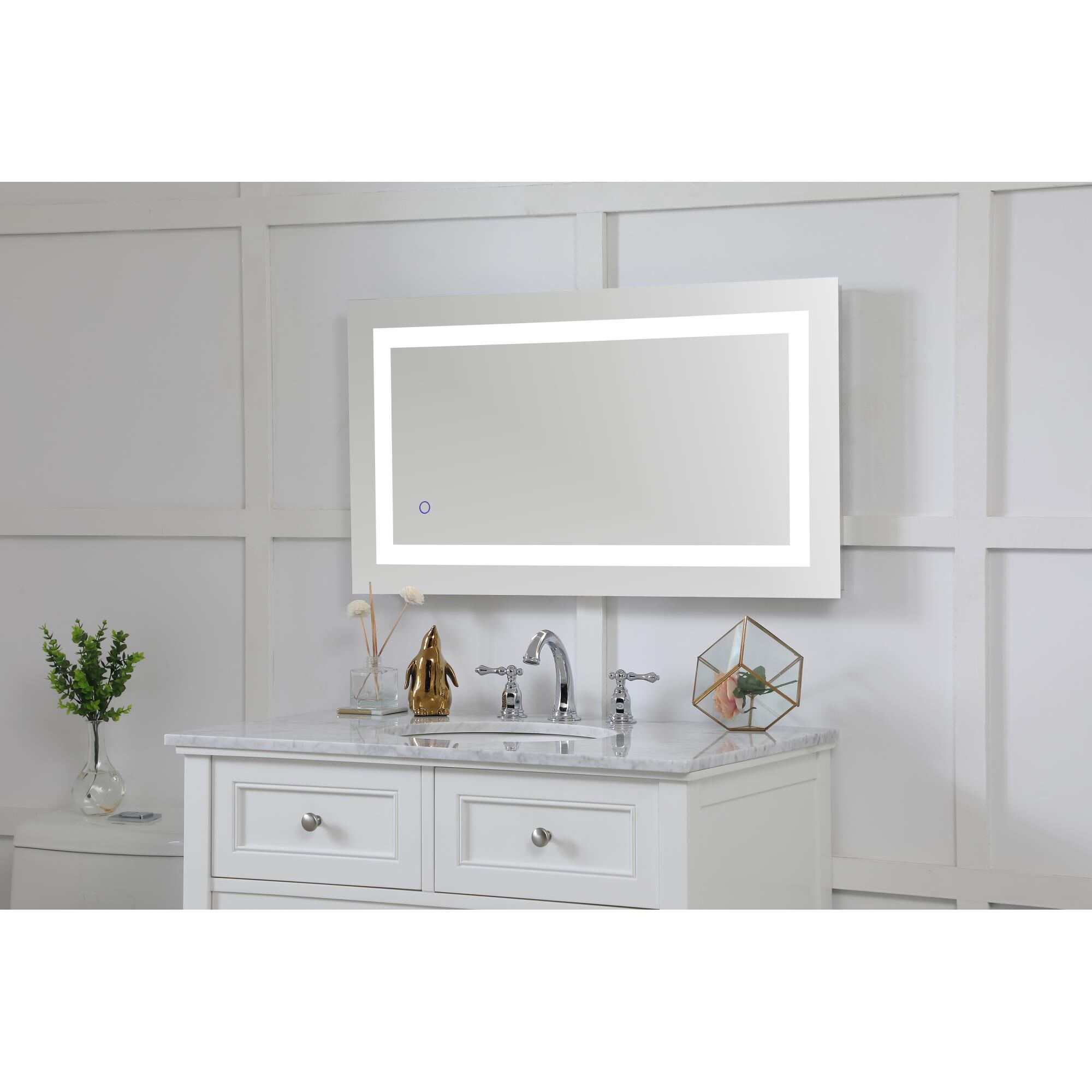 Helios LED Lighted Mirrors by Elegant Decor