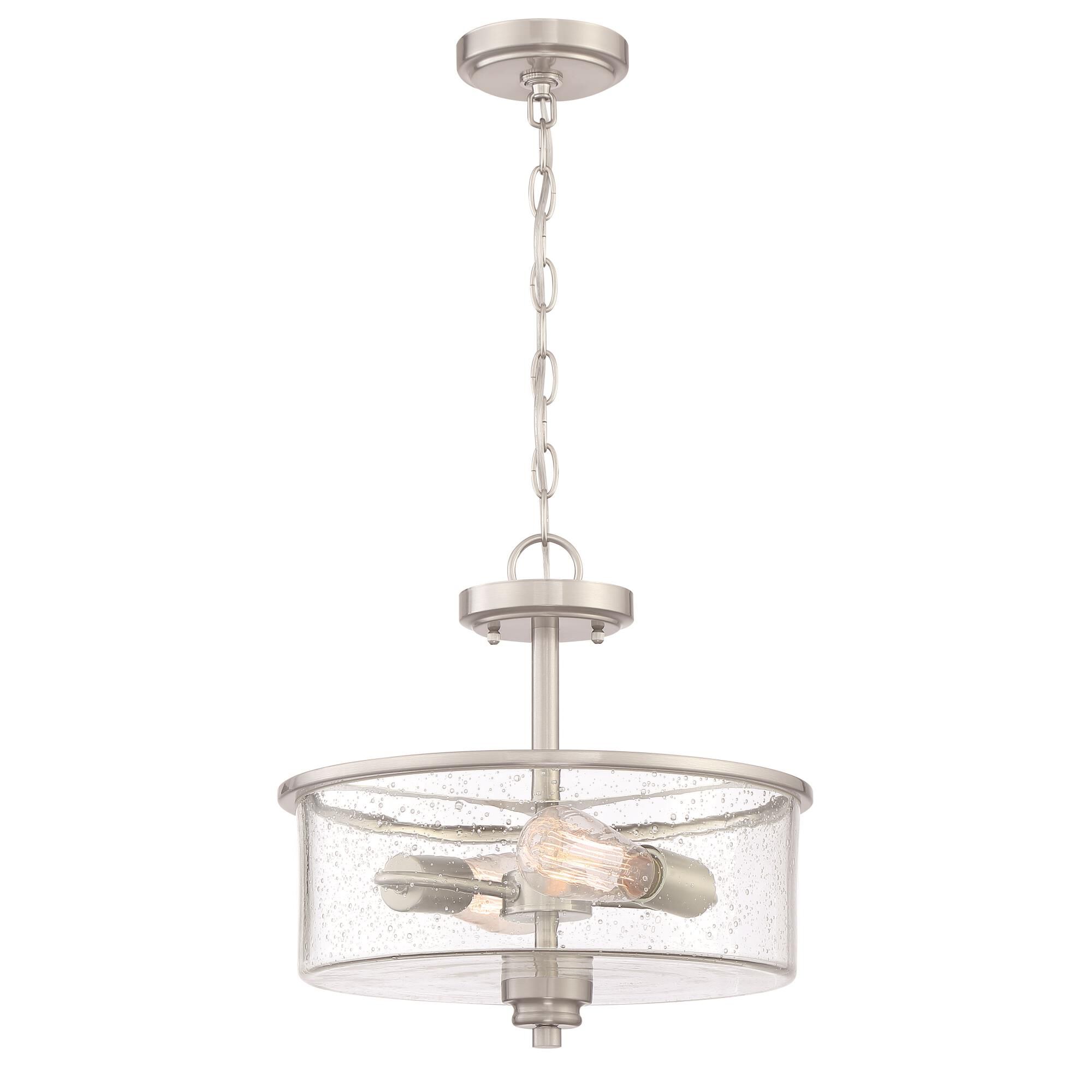 Bolden 13 Inch 2 Light Semi Flush Mount by Craftmade