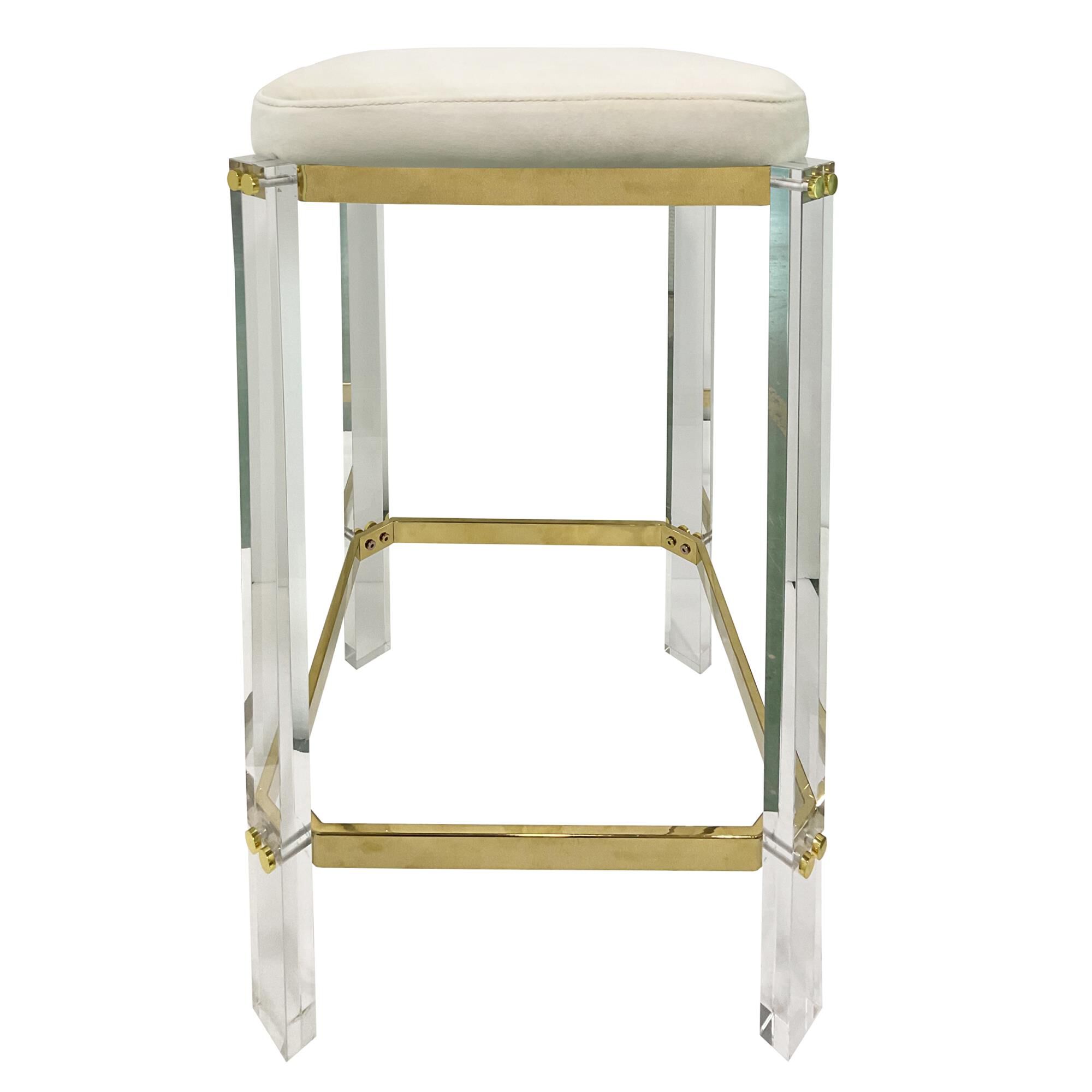 Helen 30 Inch  Stool by Harp and Finial