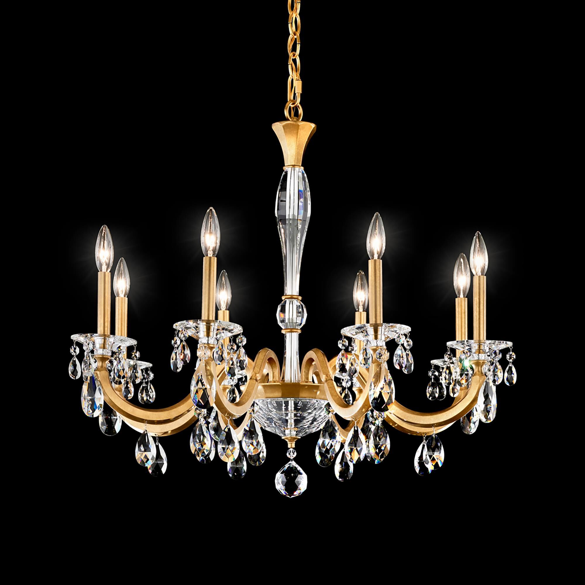 San Marco 32 Inch 8 Light Chandelier by Schonbek