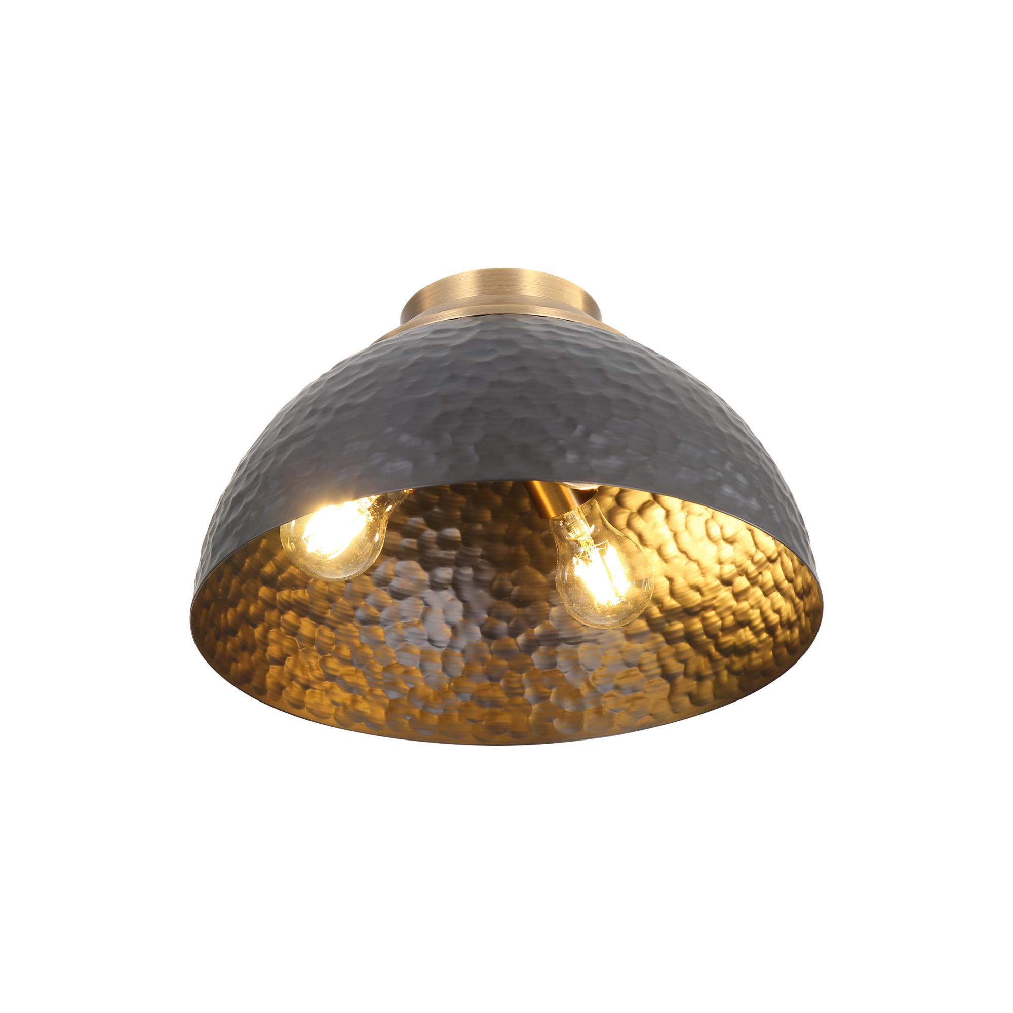 Shepard 14 Inch Flush Mount by Golden Lighting