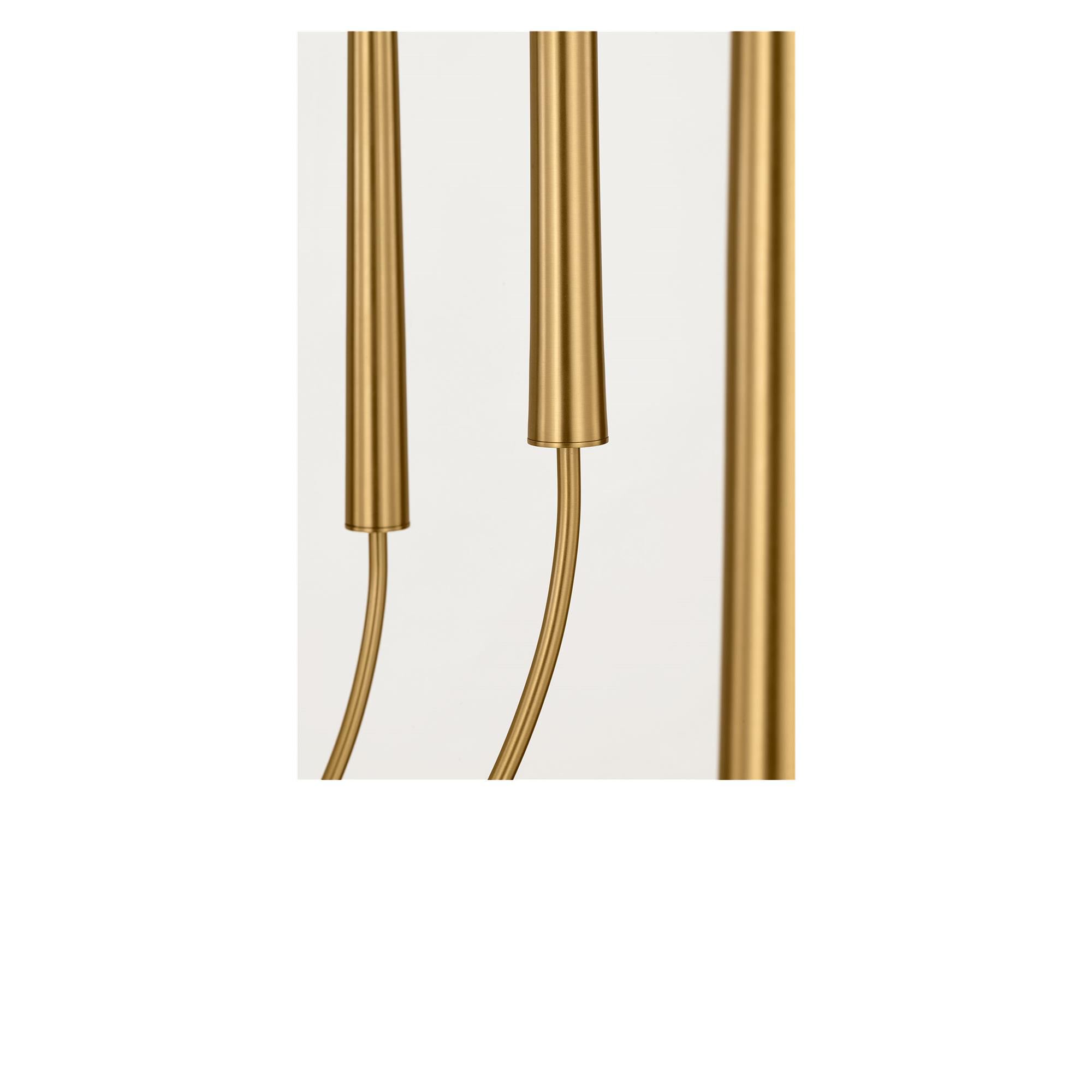 Shown in Burnished Brass finish