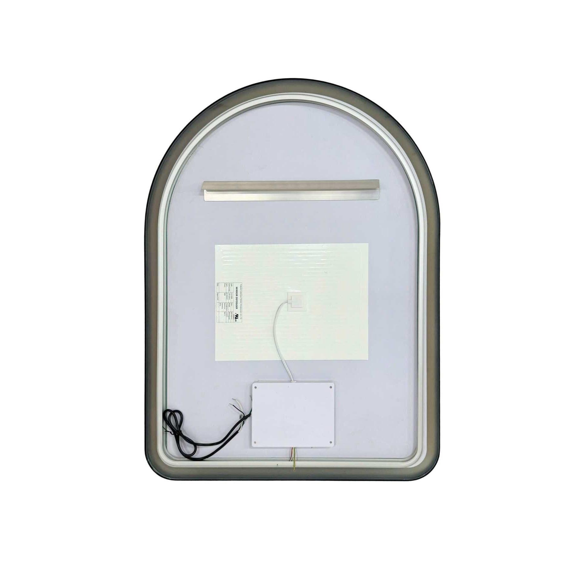 Harmoni 40 Inch Arched LED Lighted Mirror by Elegant Decor