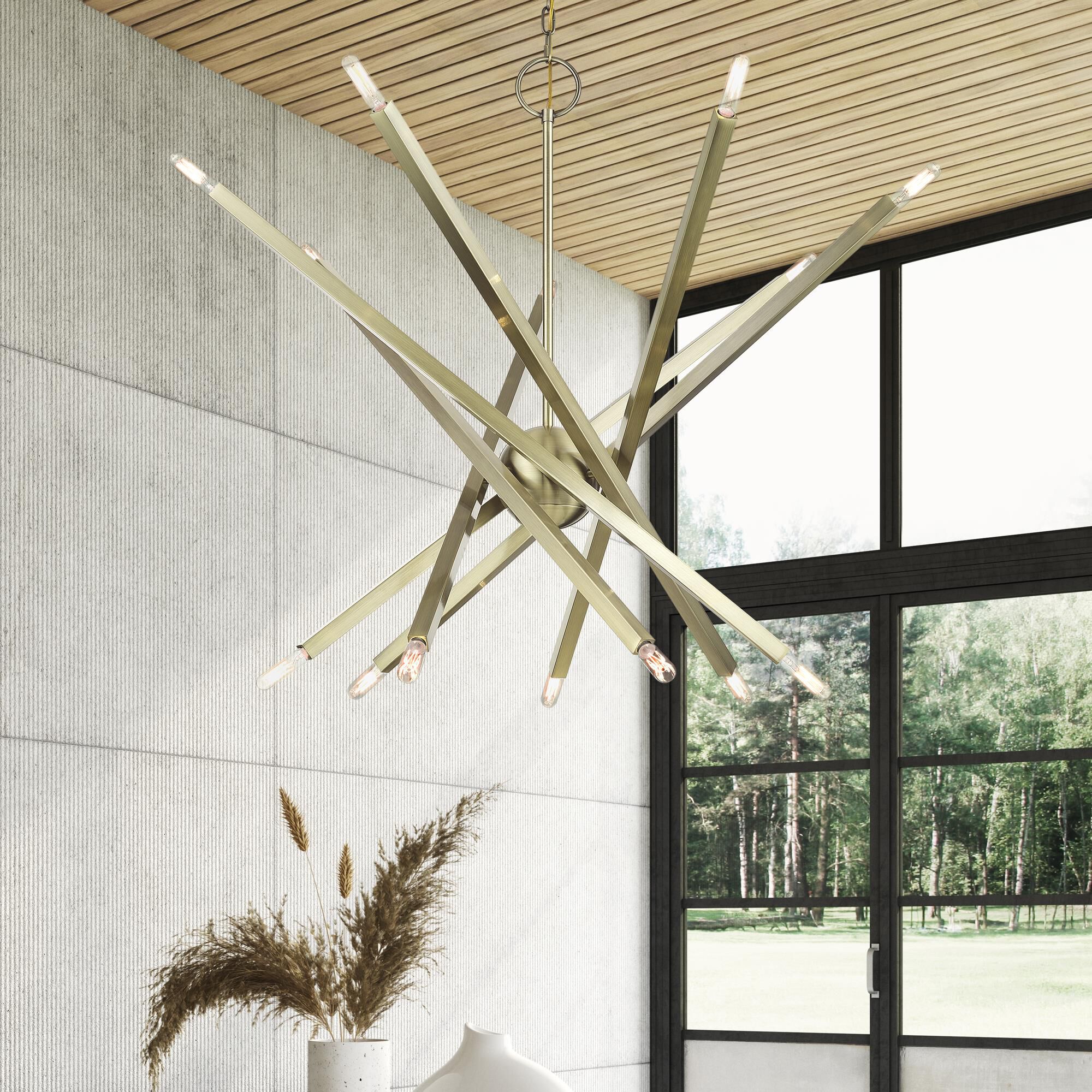 Shown in Antique Brass finish