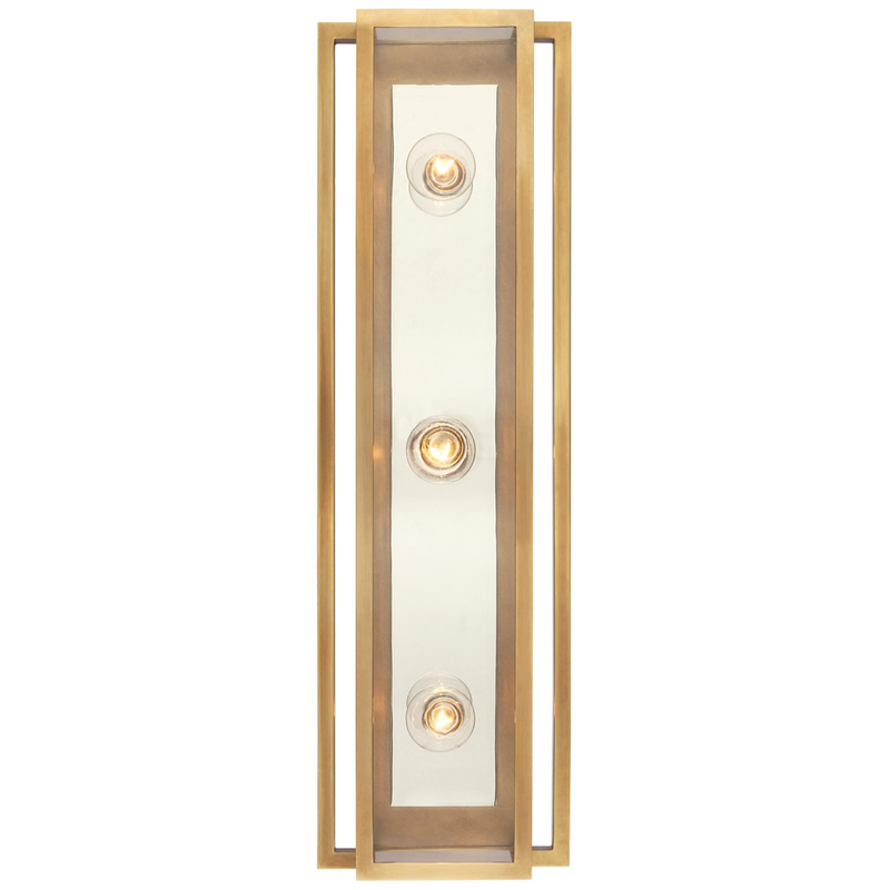 Ian K. Fowler Halle 24 Inch 3 Light LED Bath Vanity Light by Visual Comfort Signature Collection