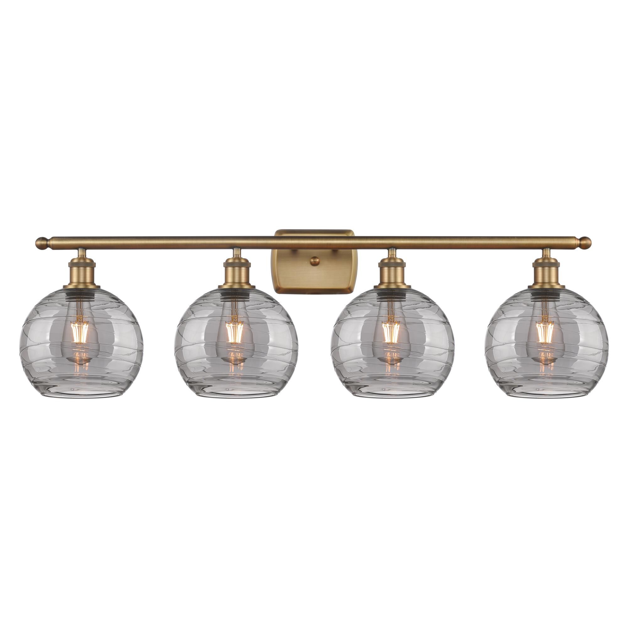 Bruno Marashlian Athens Deco Swirl 38 Inch Bath Vanity Light by Innovations Lighting