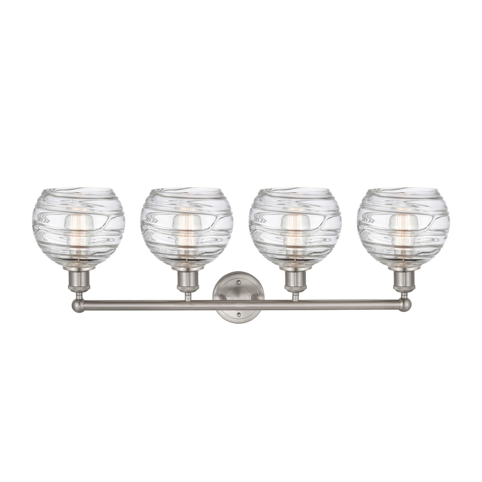 Bruno Marashlian Athens Deco Swirl 35 Inch Bath Vanity Light by Innovations Lighting