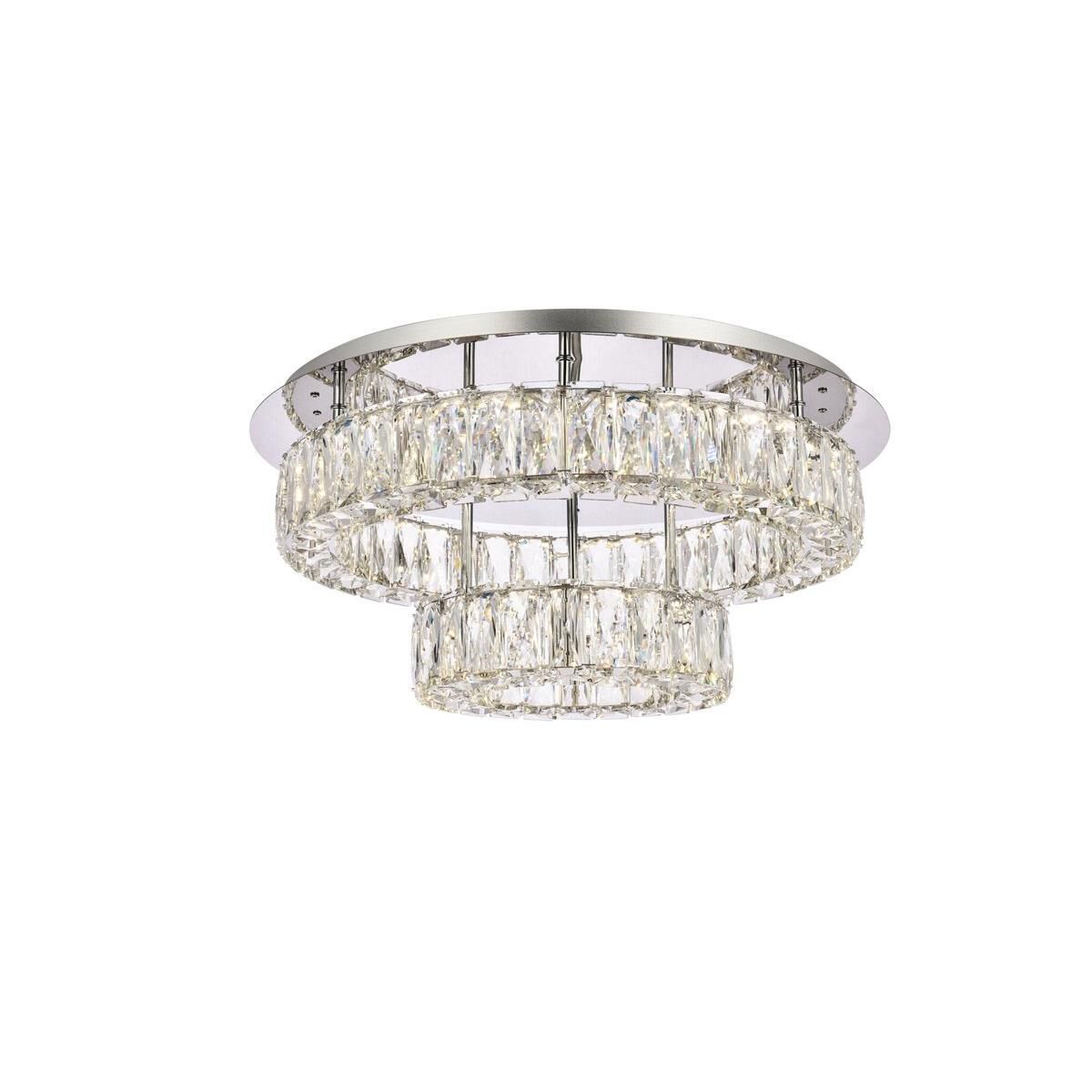 Monroe Flush Mount by Elegant Lighting