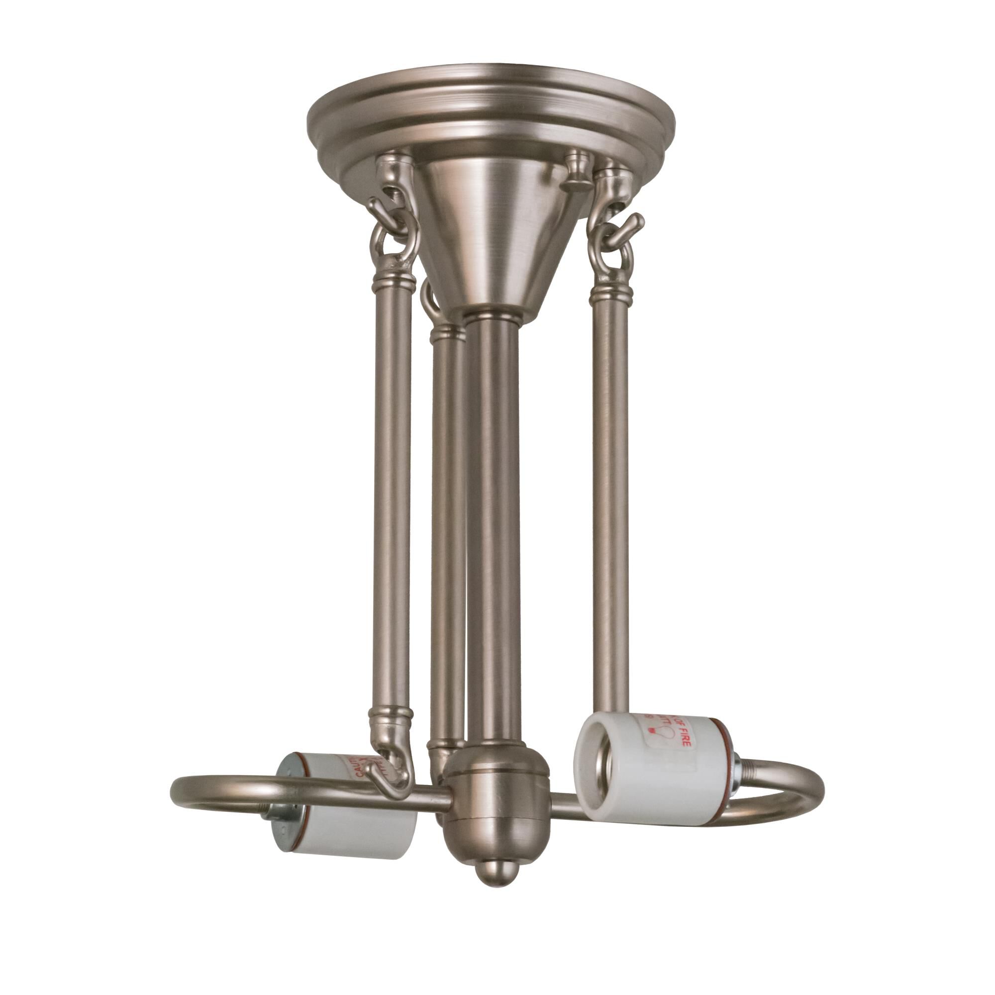 13 Inch 2 Light Semi Flush Mount by Meyda Lighting