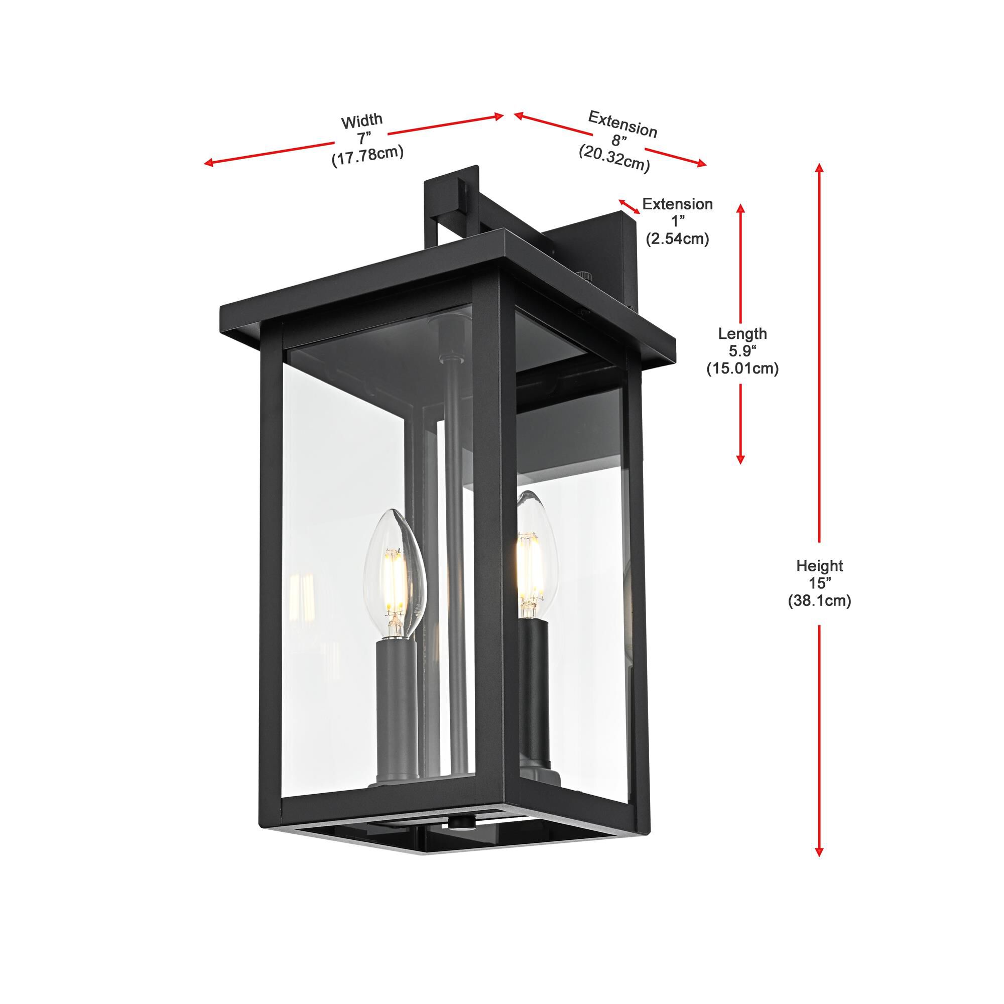 Shown in Black finish