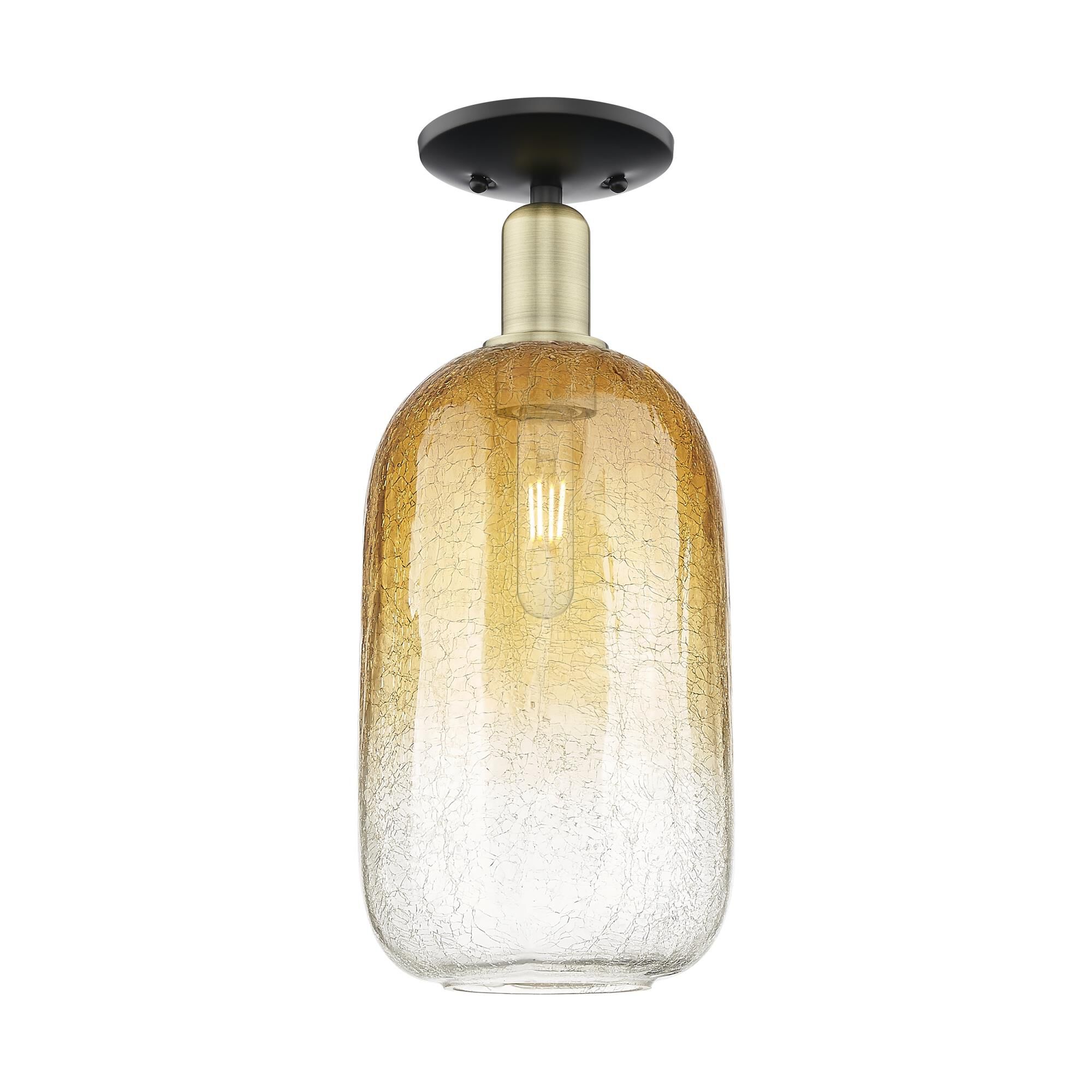 Bruno Marashlian Brookhaven Cloche 7 Inch Semi Flush Mount by Innovations Lighting