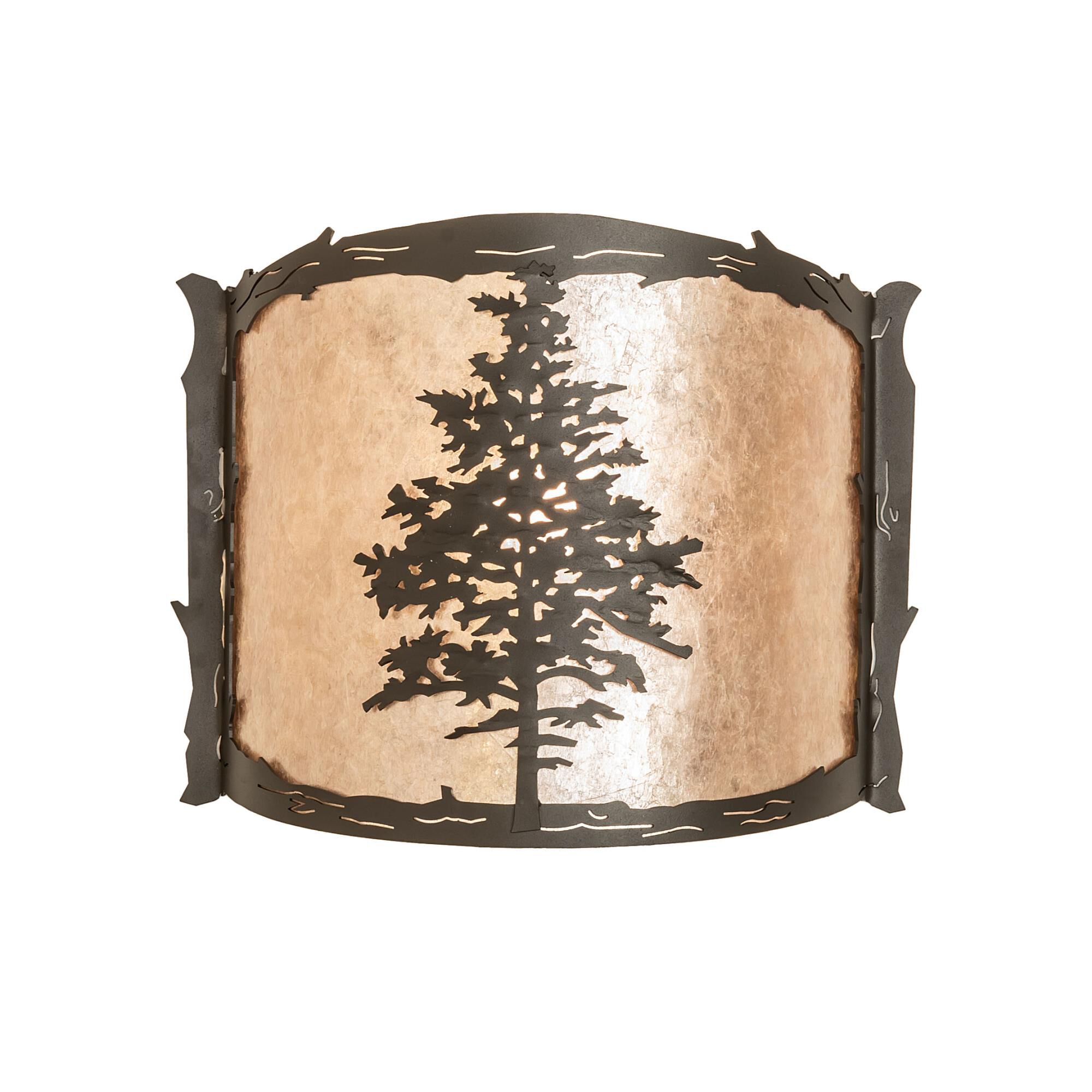 Meyda Lighting Tamarack 9 Inch Tall Outdoor Wall Light